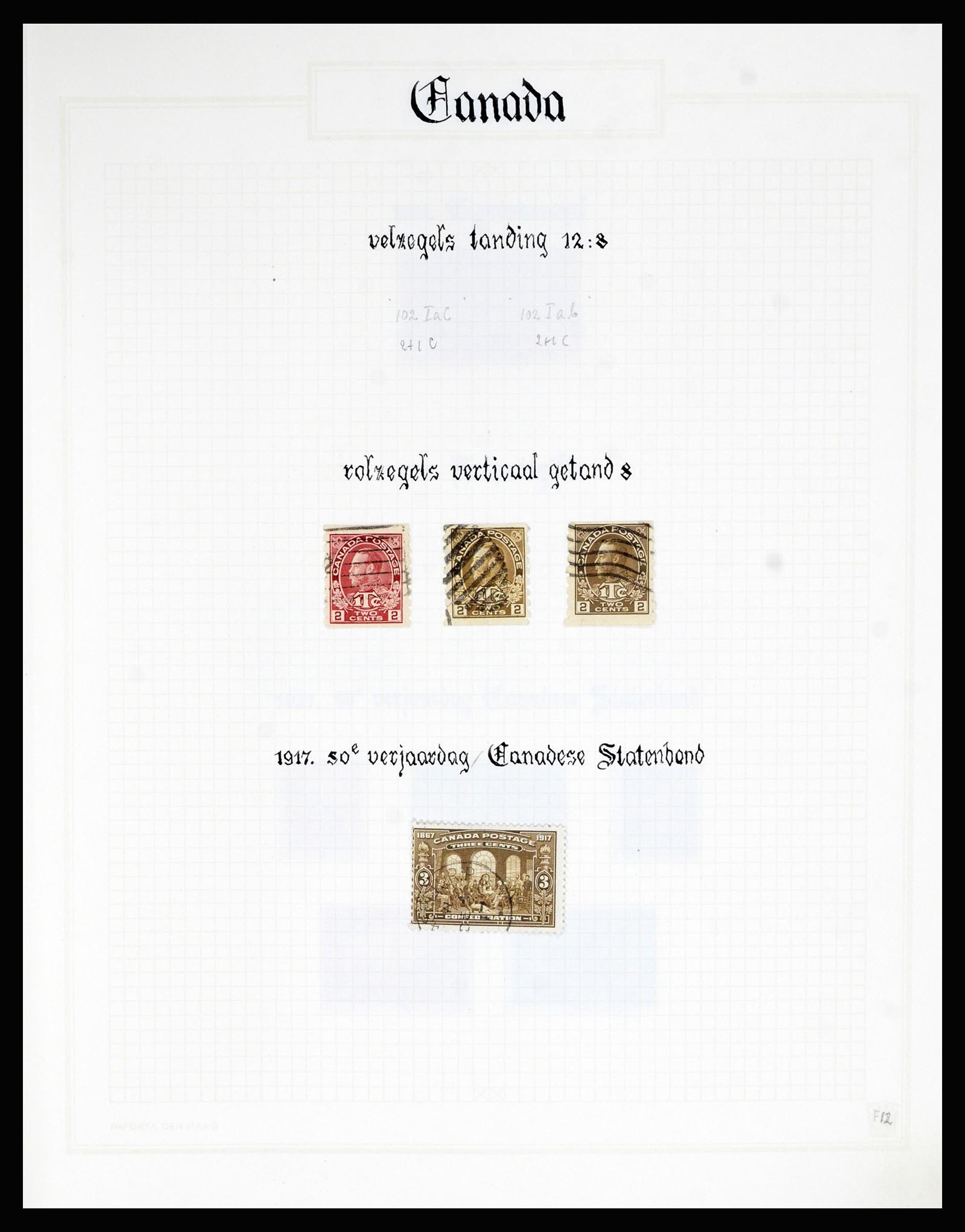 36386 012 - Postzegelverzameling 36386 Canada 1868-2000.