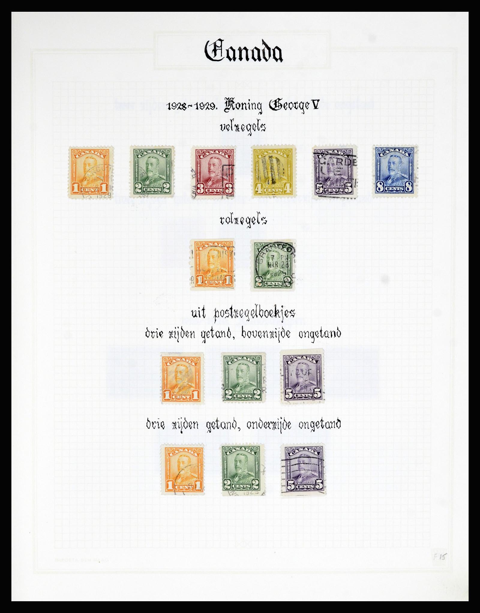 36386 015 - Postzegelverzameling 36386 Canada 1868-2000.