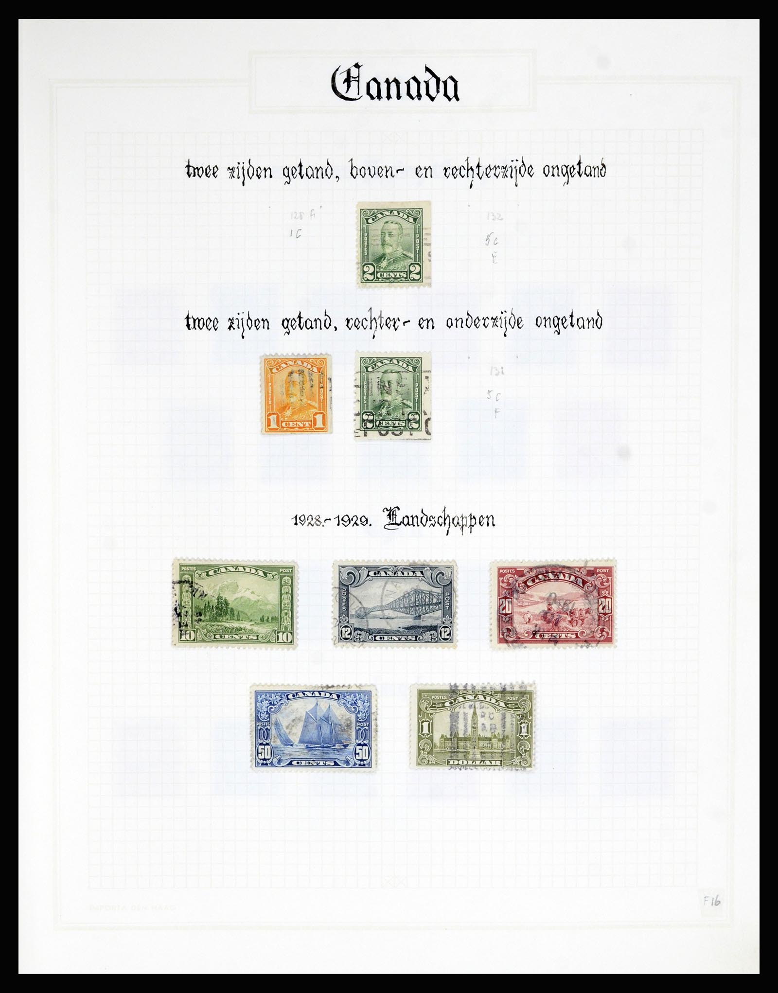36386 016 - Postzegelverzameling 36386 Canada 1868-2000.