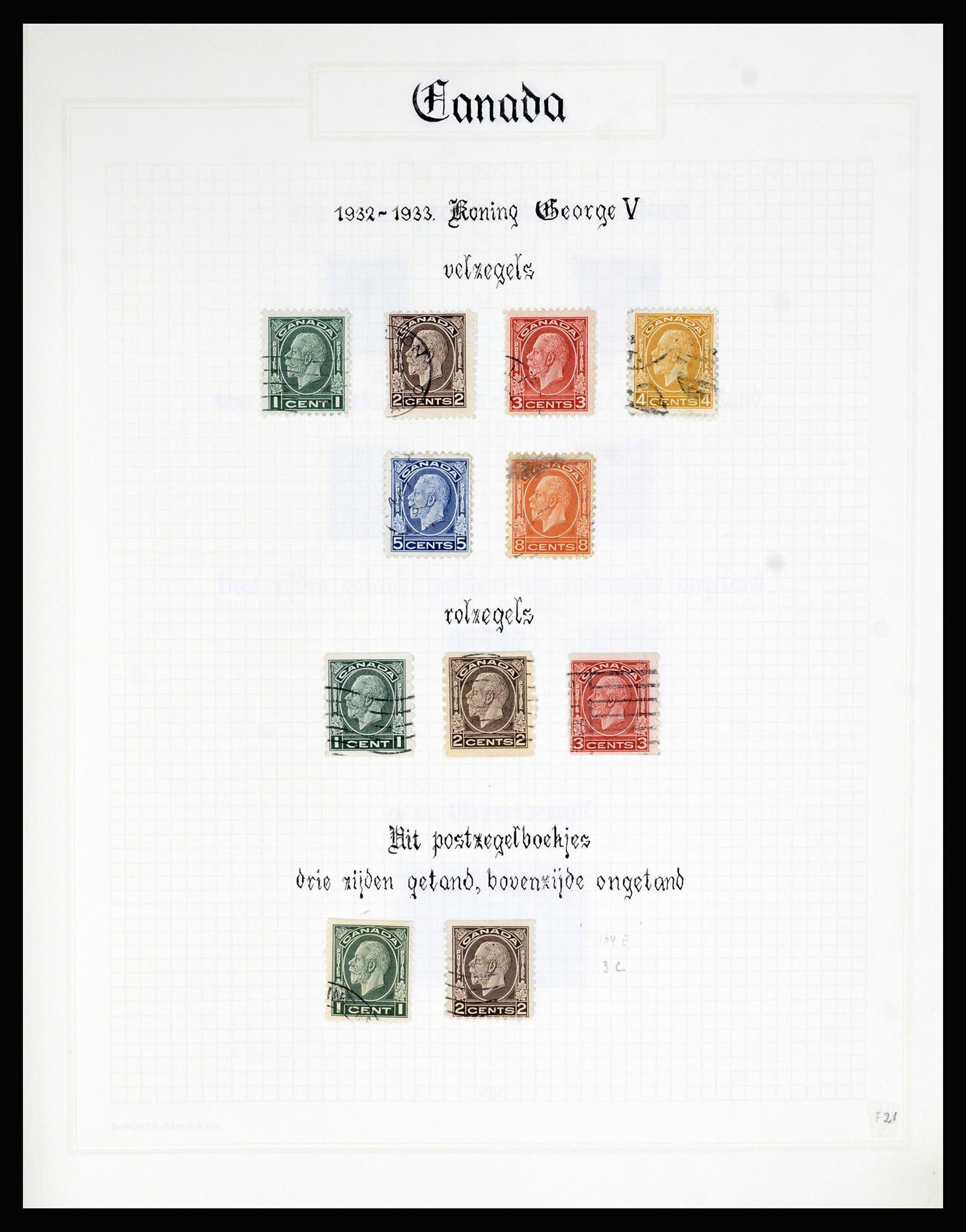 36386 021 - Postzegelverzameling 36386 Canada 1868-2000.