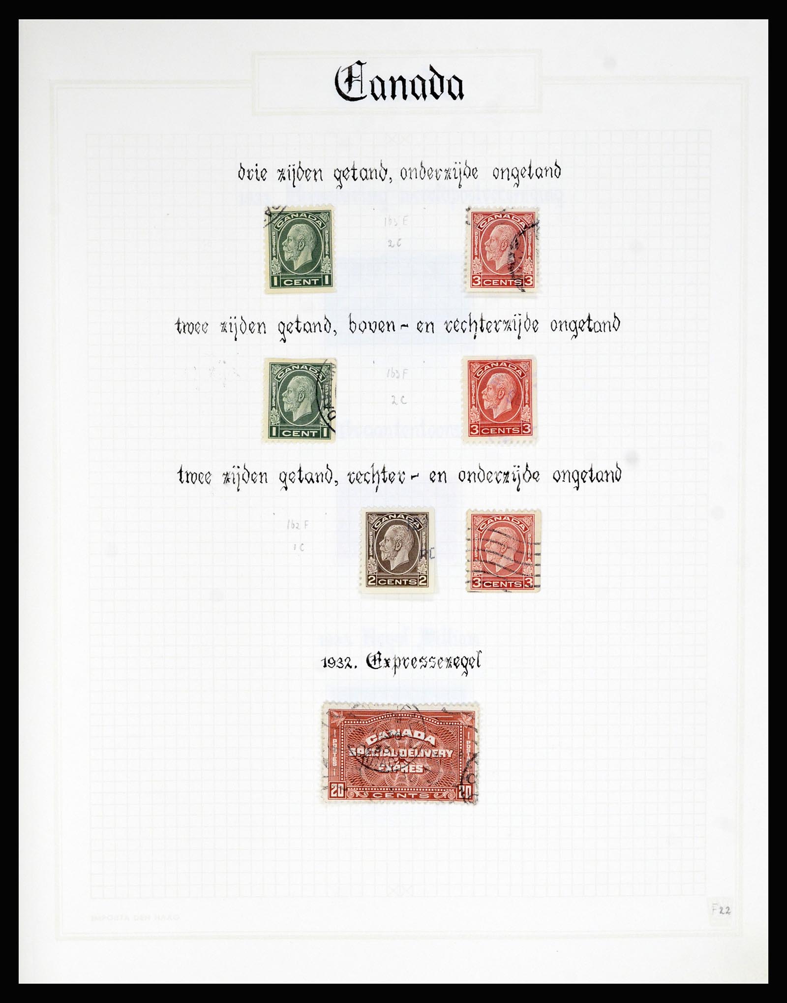 36386 022 - Postzegelverzameling 36386 Canada 1868-2000.