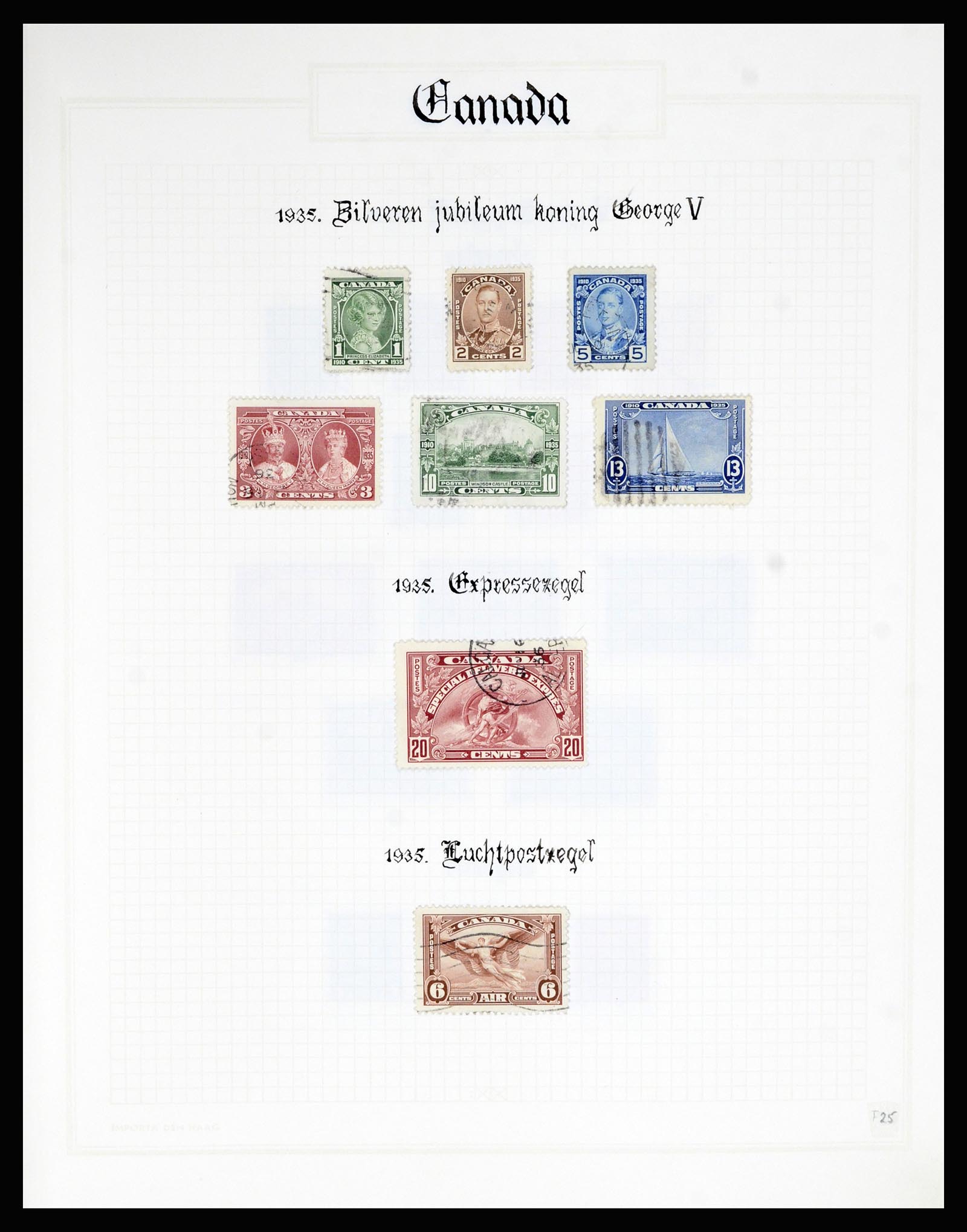 36386 025 - Postzegelverzameling 36386 Canada 1868-2000.