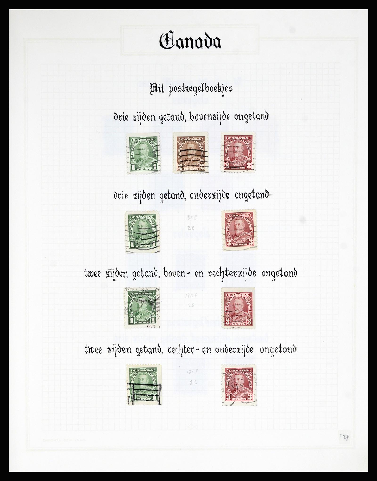 36386 027 - Postzegelverzameling 36386 Canada 1868-2000.