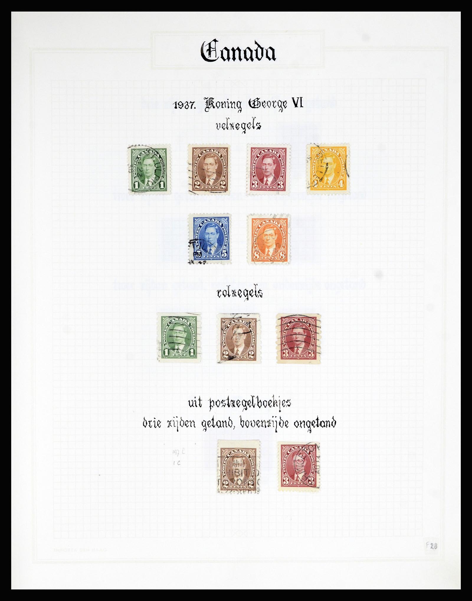 36386 028 - Postzegelverzameling 36386 Canada 1868-2000.