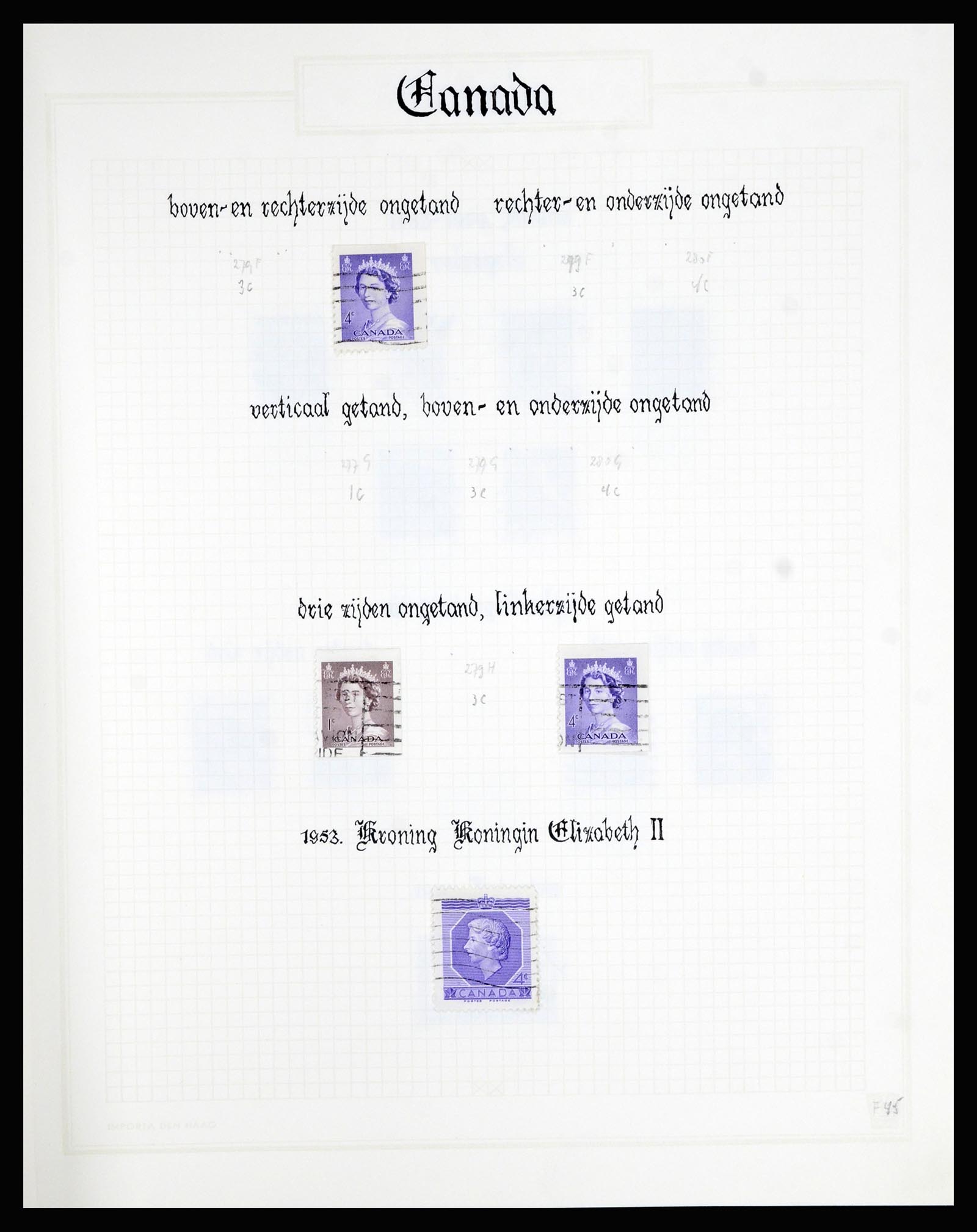 36386 045 - Postzegelverzameling 36386 Canada 1868-2000.