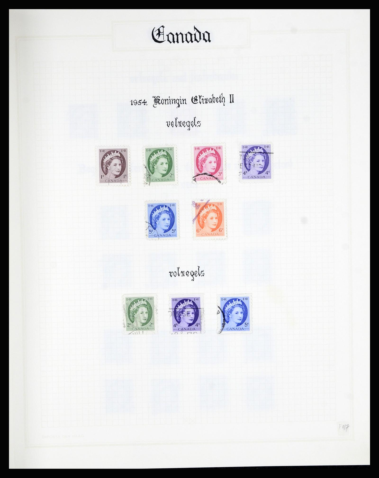 36386 047 - Postzegelverzameling 36386 Canada 1868-2000.