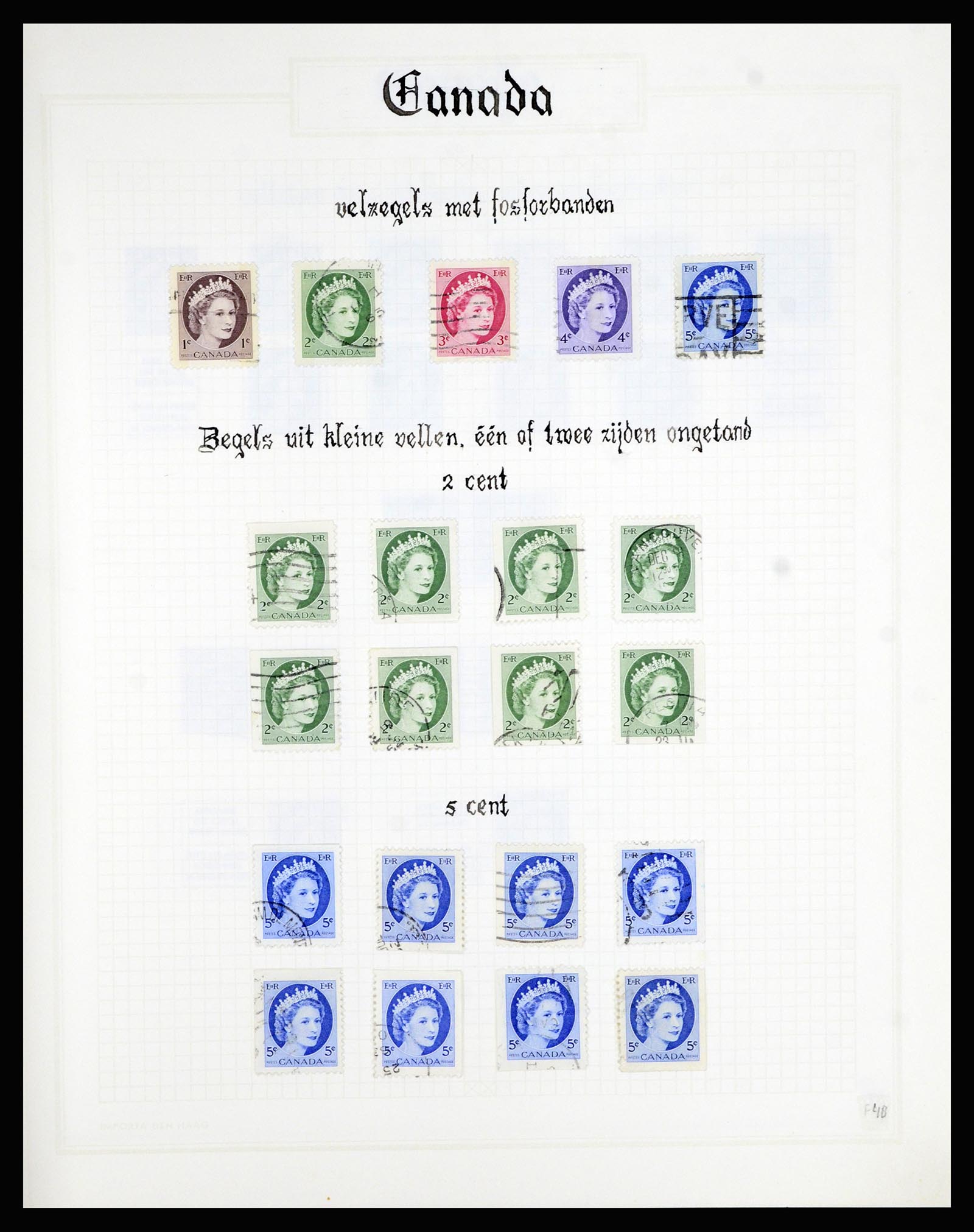 36386 048 - Postzegelverzameling 36386 Canada 1868-2000.