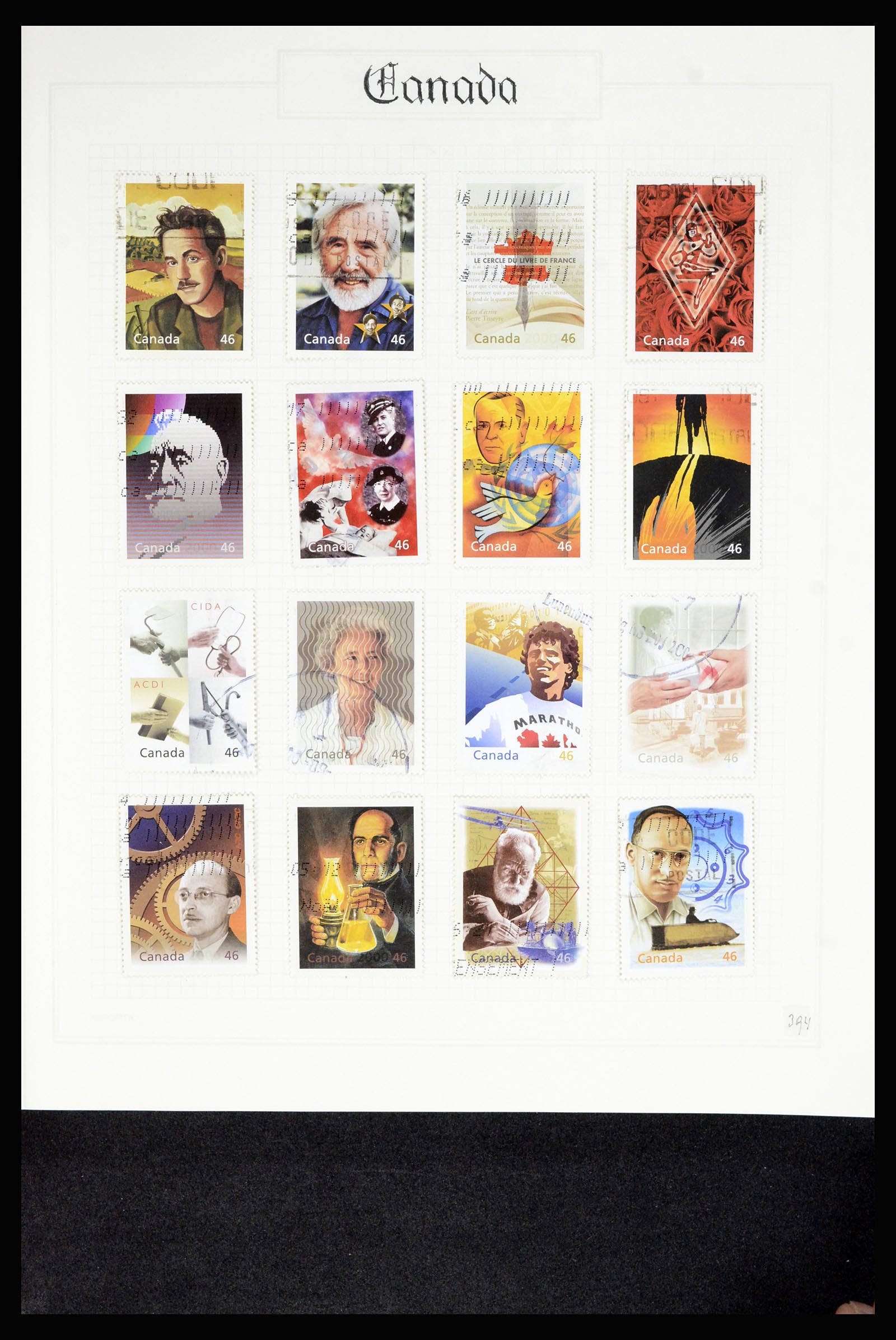36386 397 - Stamp collection 36386 Canada 1868-2000.
