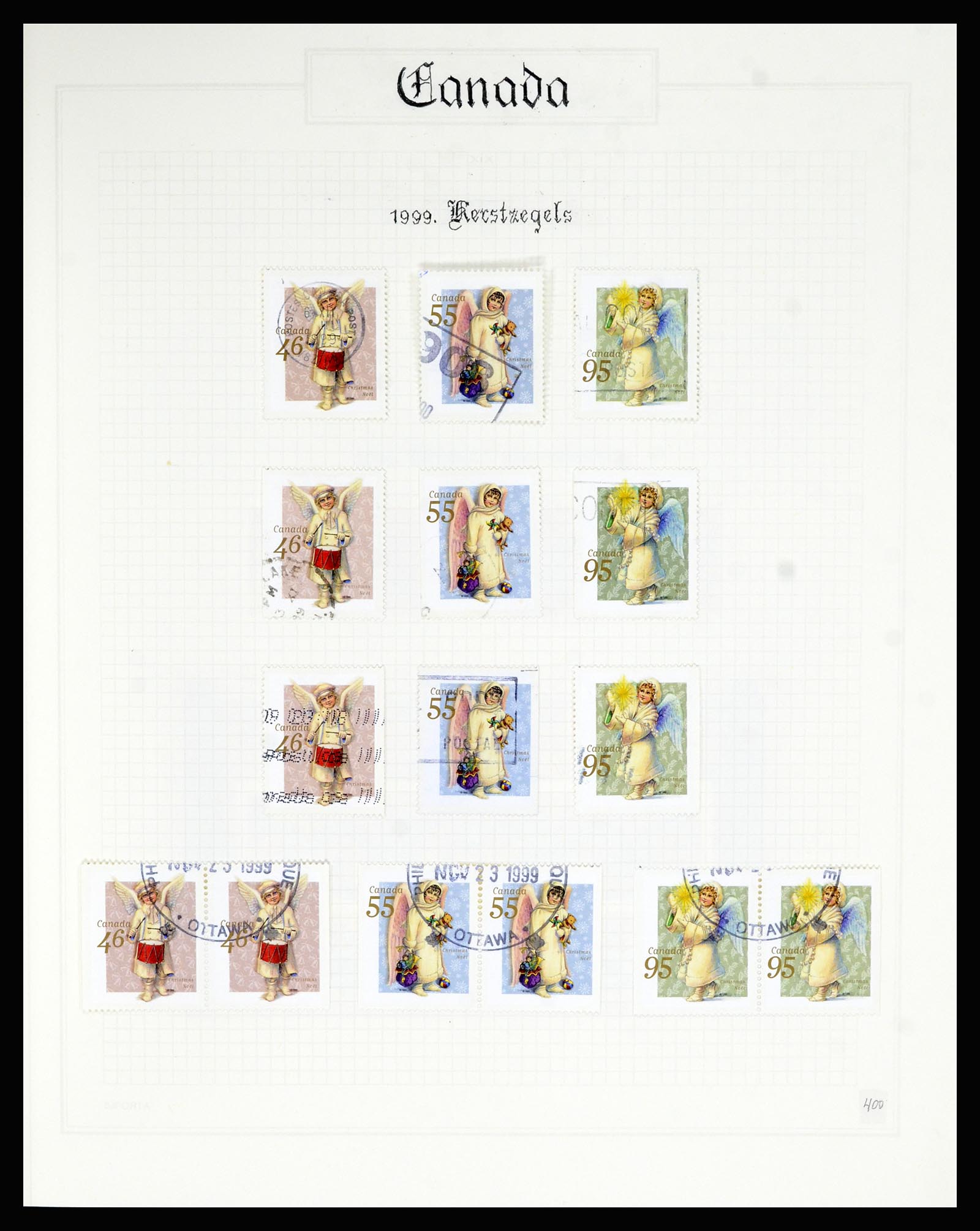 36386 403 - Postzegelverzameling 36386 Canada 1868-2000.