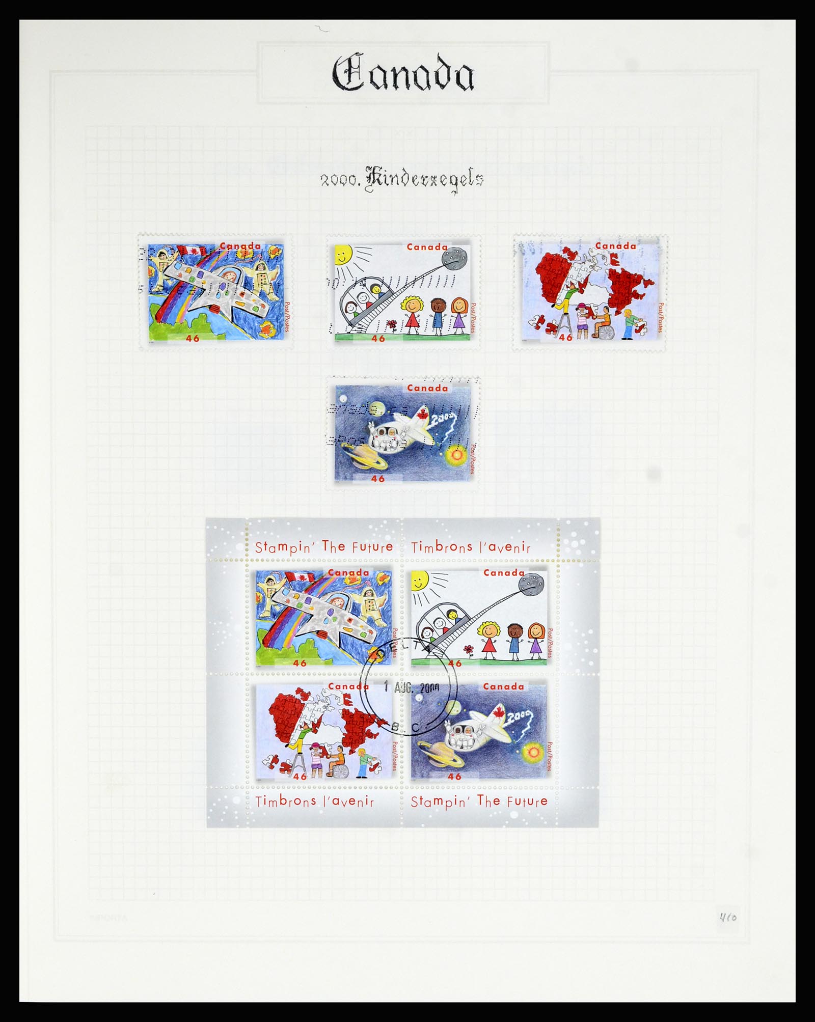 36386 413 - Postzegelverzameling 36386 Canada 1868-2000.