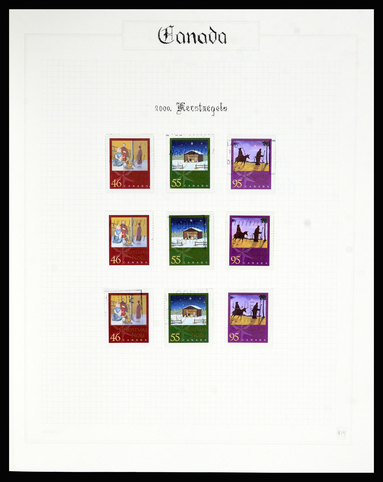 36386 417 - Postzegelverzameling 36386 Canada 1868-2000.