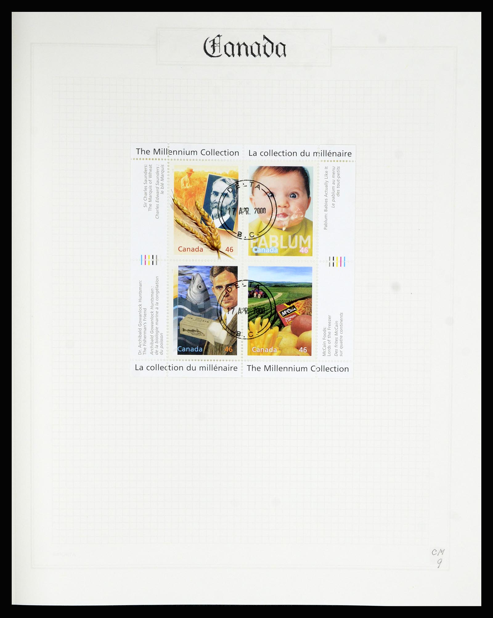 36386 433 - Stamp collection 36386 Canada 1868-2000.