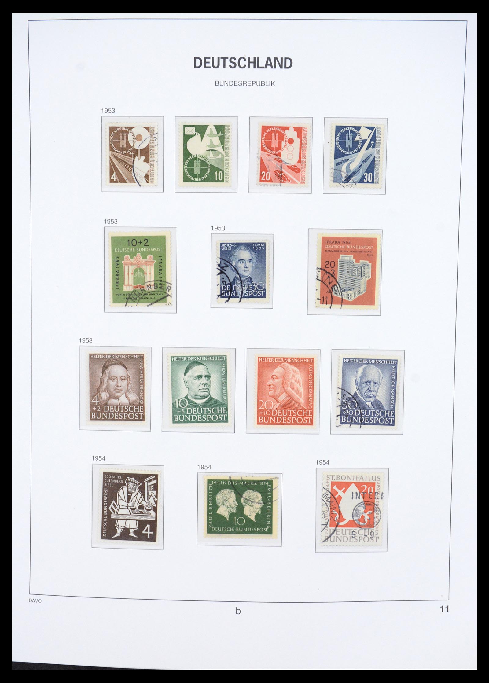 36387 005 - Stamp collection 36387 Bundespost 1949-2007.