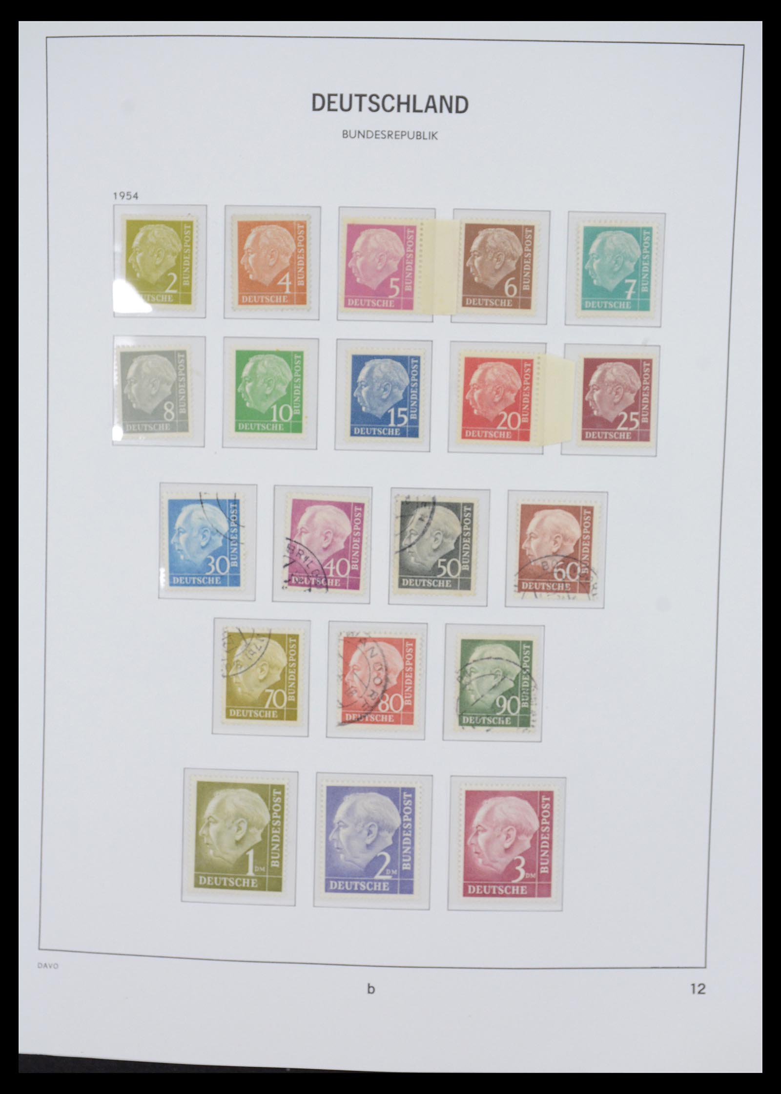 36387 006 - Postzegelverzameling 36387 Bundespost 1949-2007.