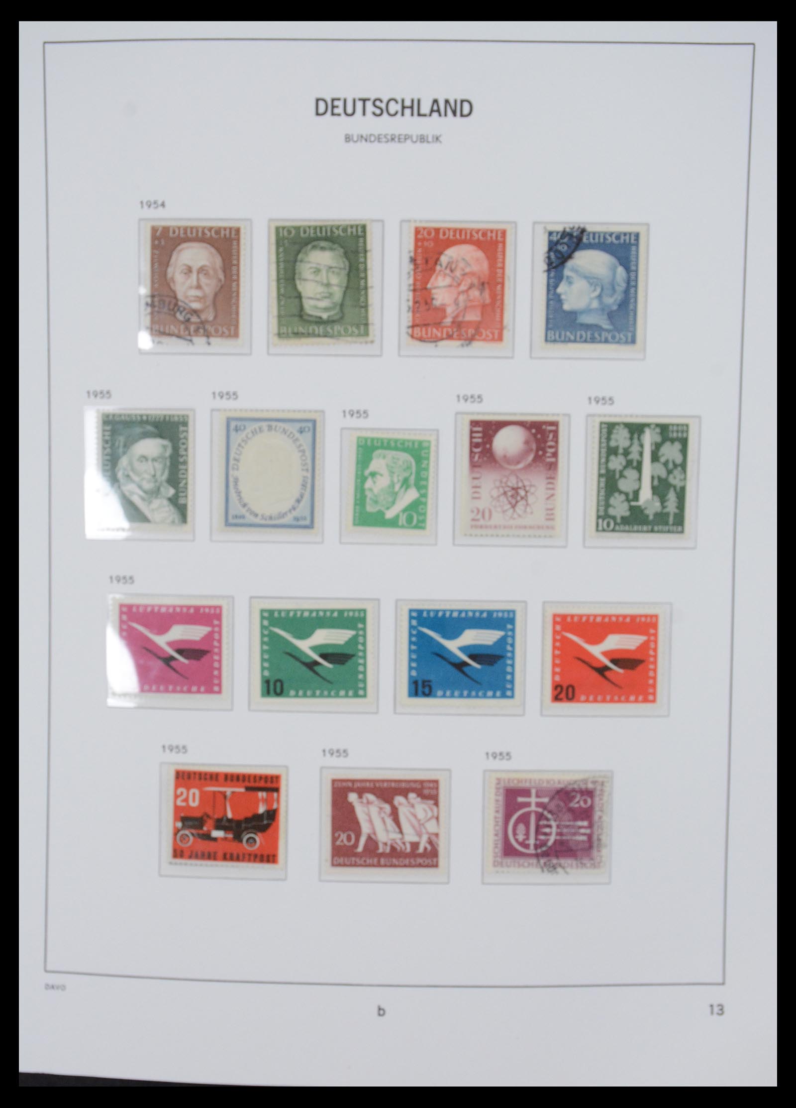 36387 007 - Postzegelverzameling 36387 Bundespost 1949-2007.