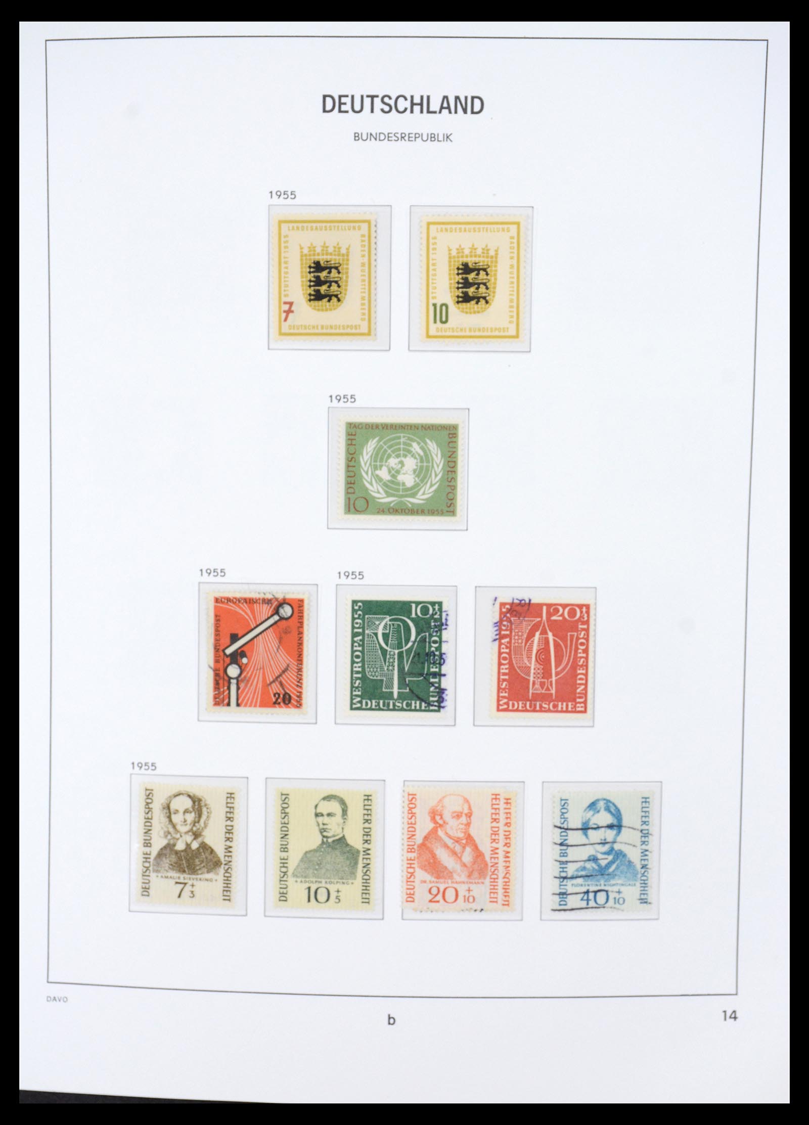 36387 008 - Stamp collection 36387 Bundespost 1949-2007.