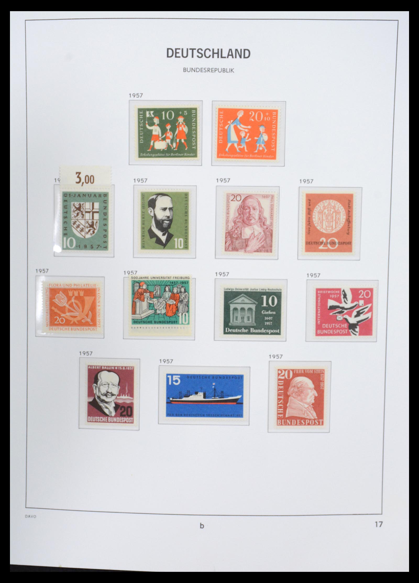 36387 011 - Postzegelverzameling 36387 Bundespost 1949-2007.