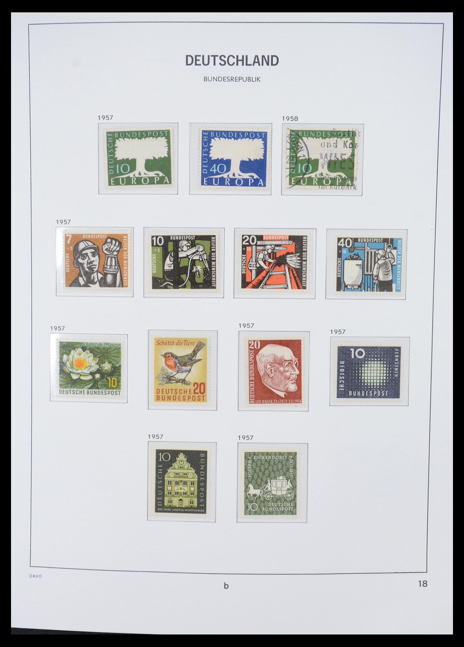 36387 012 - Postzegelverzameling 36387 Bundespost 1949-2007.