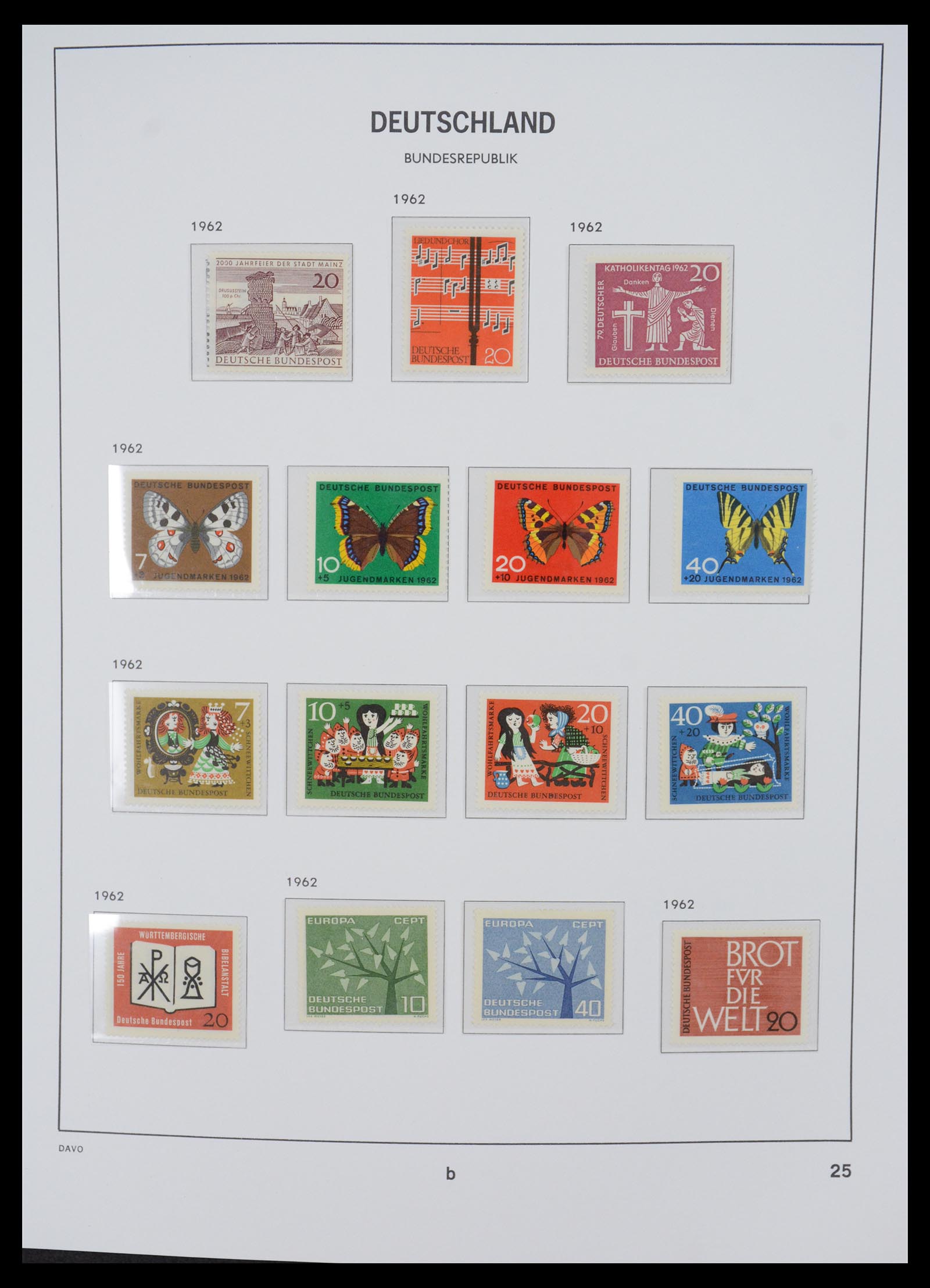 36387 019 - Postzegelverzameling 36387 Bundespost 1949-2007.