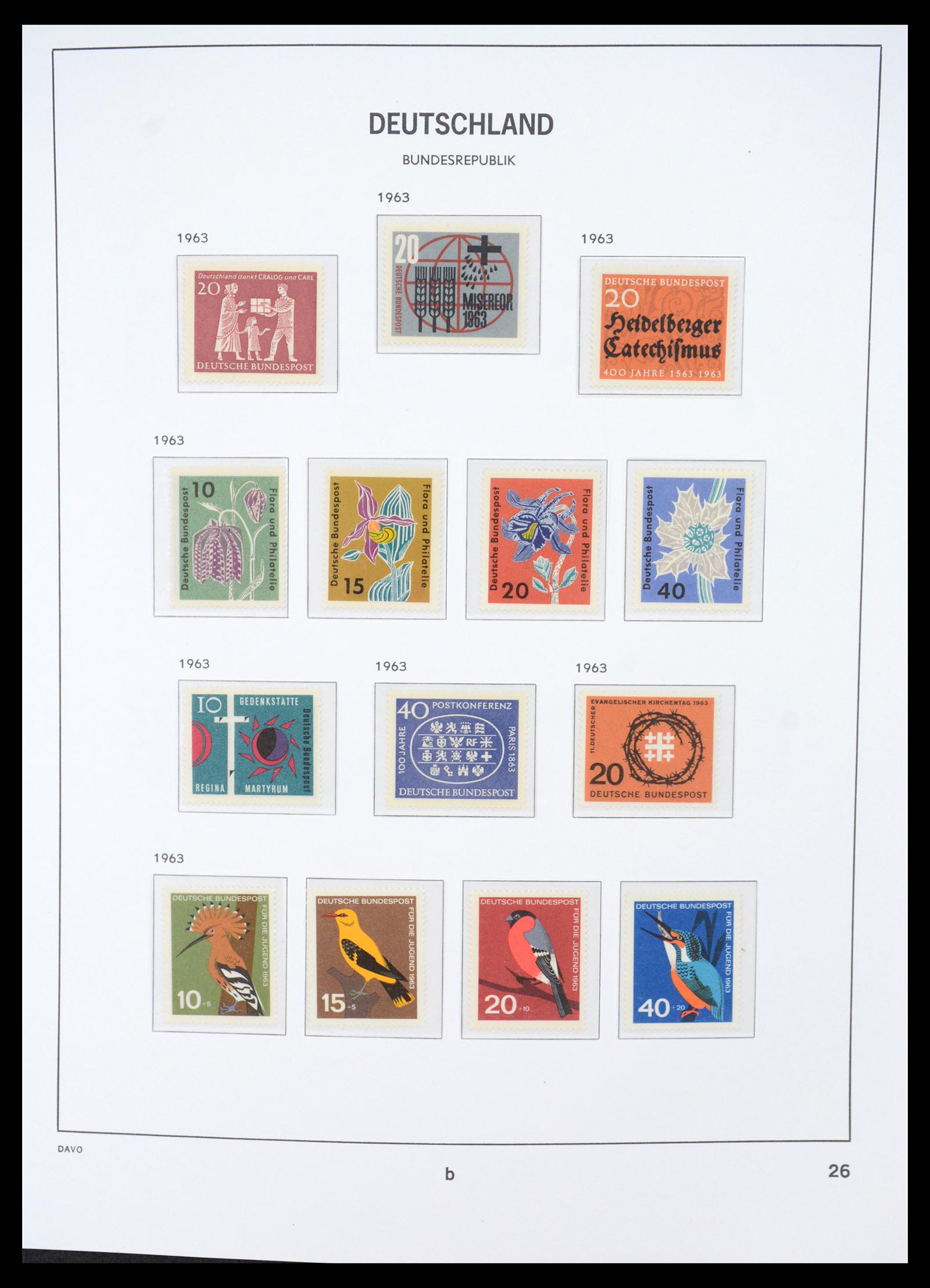 36387 020 - Postzegelverzameling 36387 Bundespost 1949-2007.