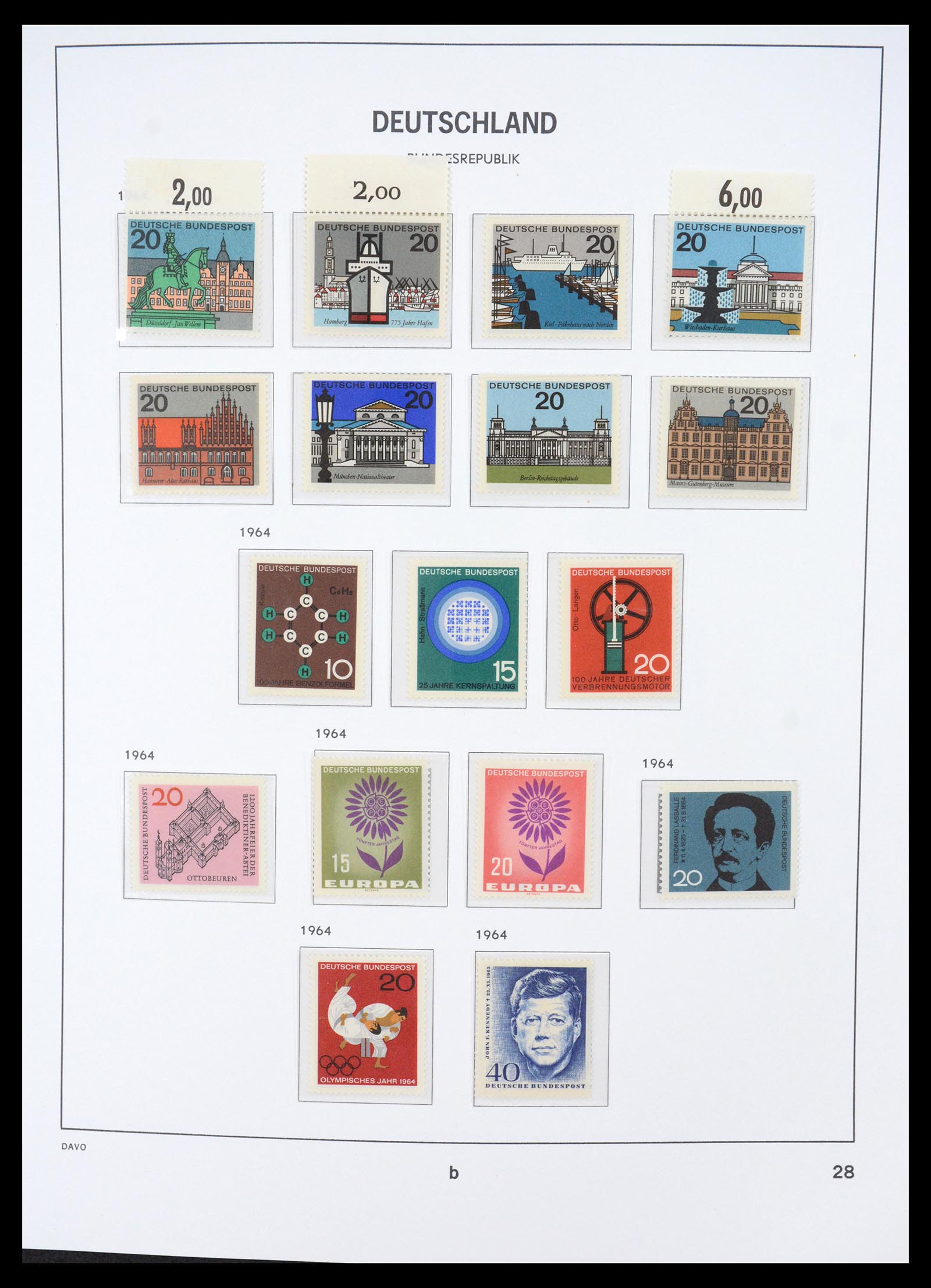 36387 022 - Stamp collection 36387 Bundespost 1949-2007.
