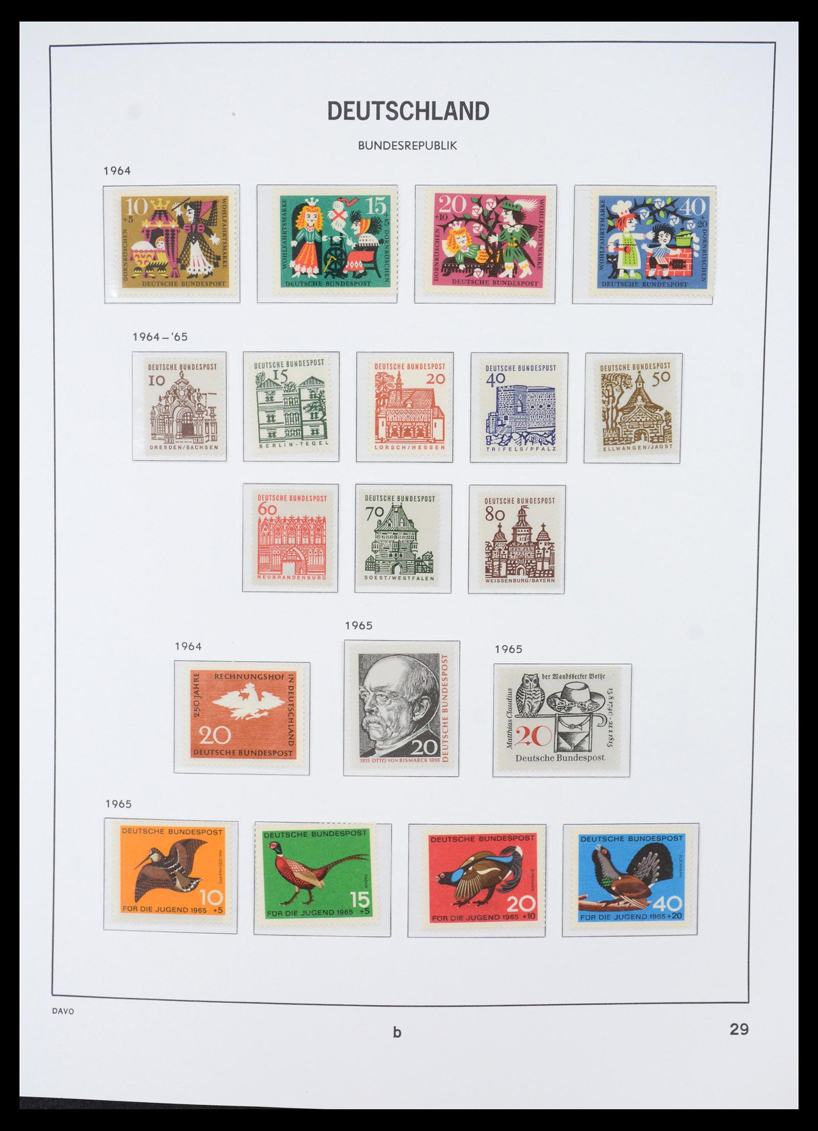 36387 024 - Stamp collection 36387 Bundespost 1949-2007.