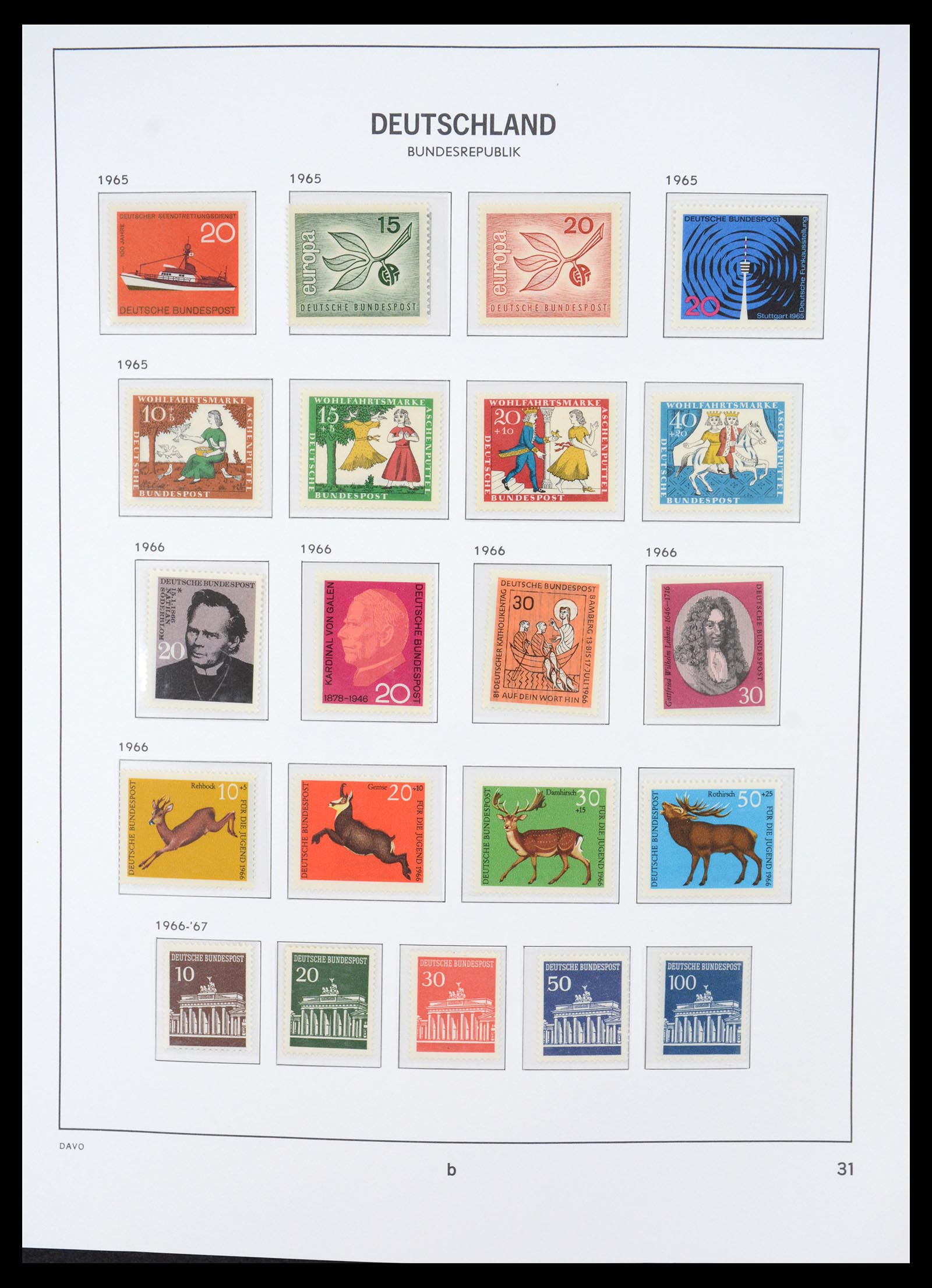 36387 026 - Stamp collection 36387 Bundespost 1949-2007.