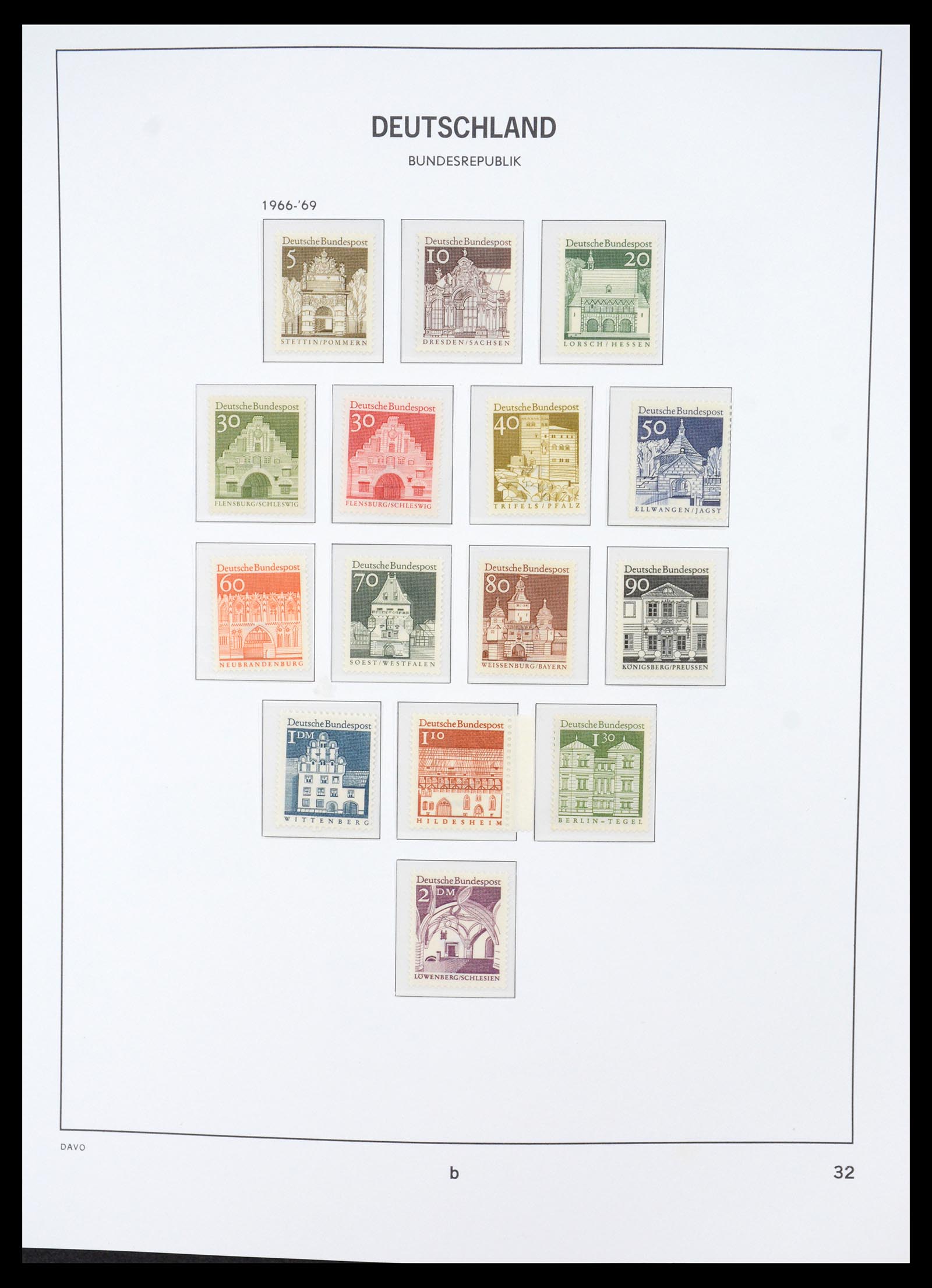 36387 027 - Stamp collection 36387 Bundespost 1949-2007.