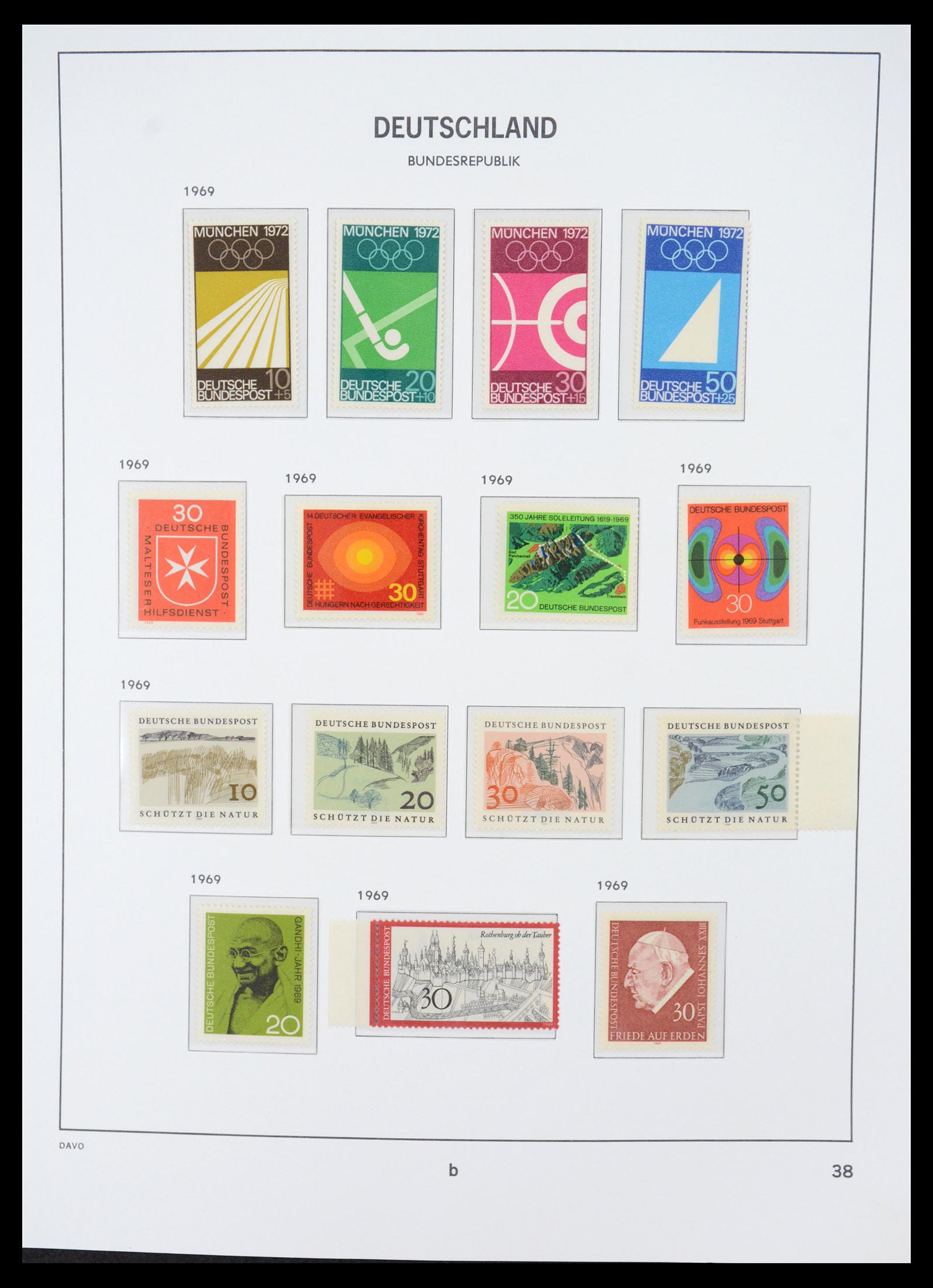 36387 033 - Stamp collection 36387 Bundespost 1949-2007.