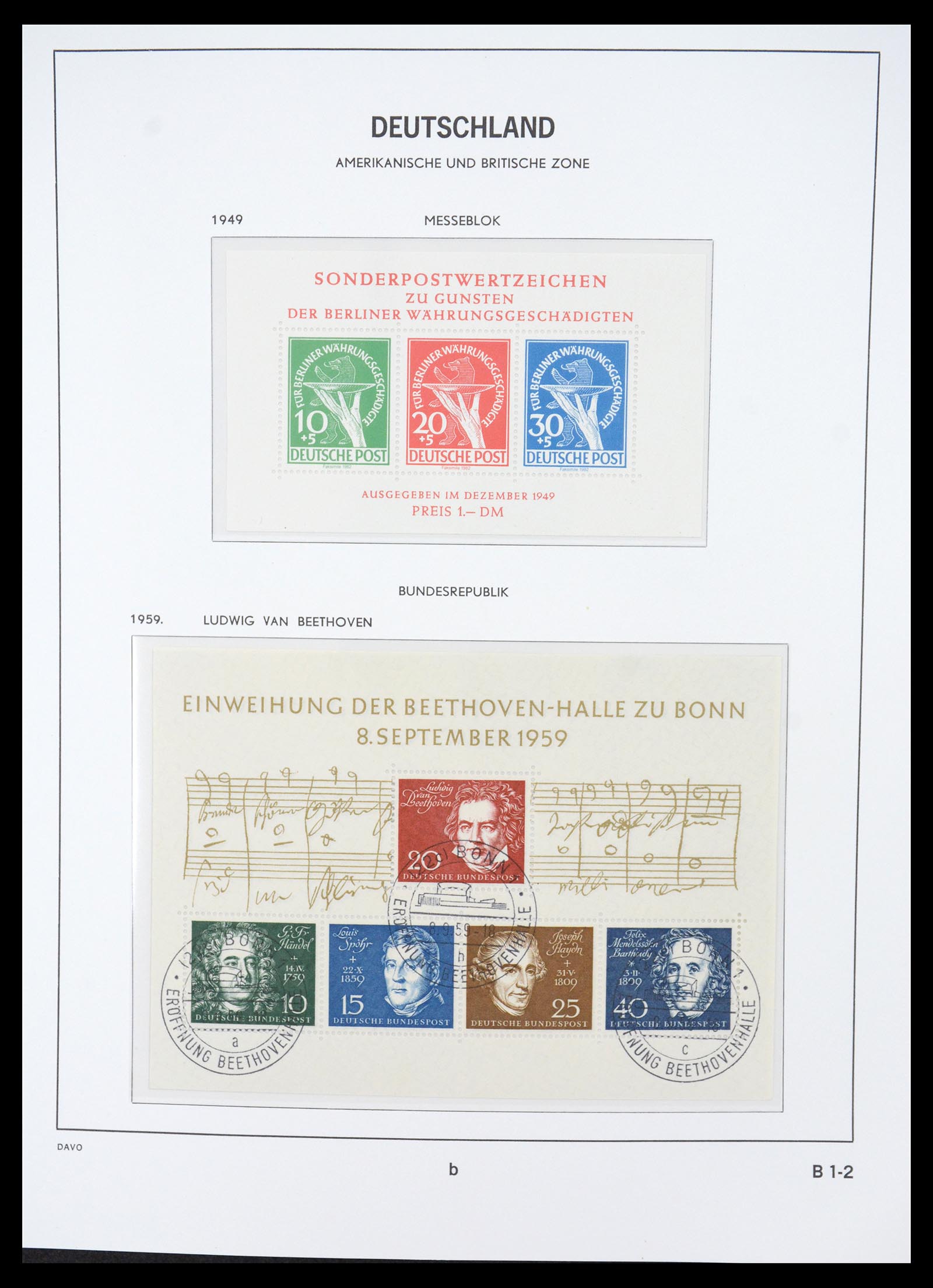 36387 034 - Stamp collection 36387 Bundespost 1949-2007.