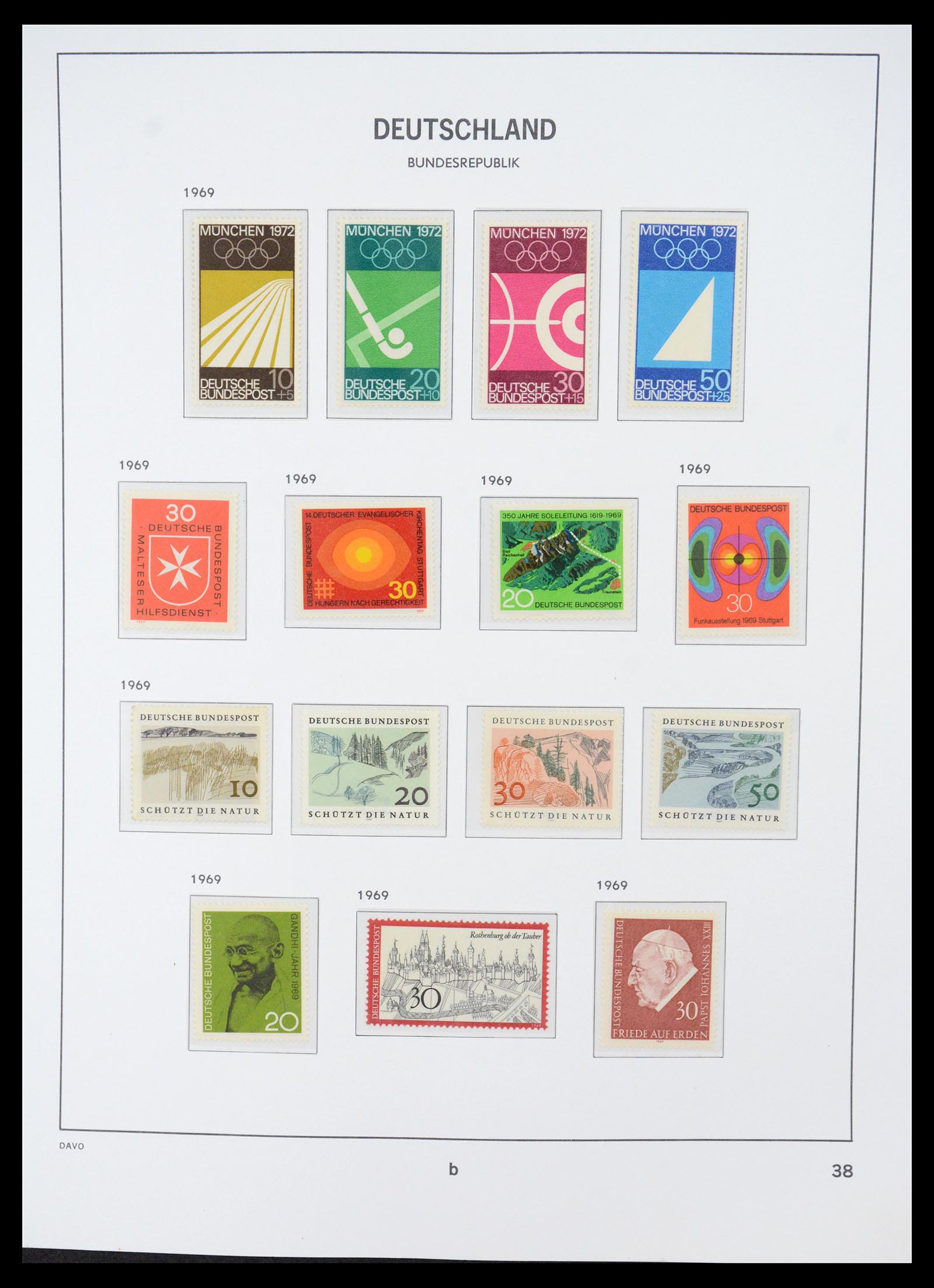 36387 038 - Stamp collection 36387 Bundespost 1949-2007.