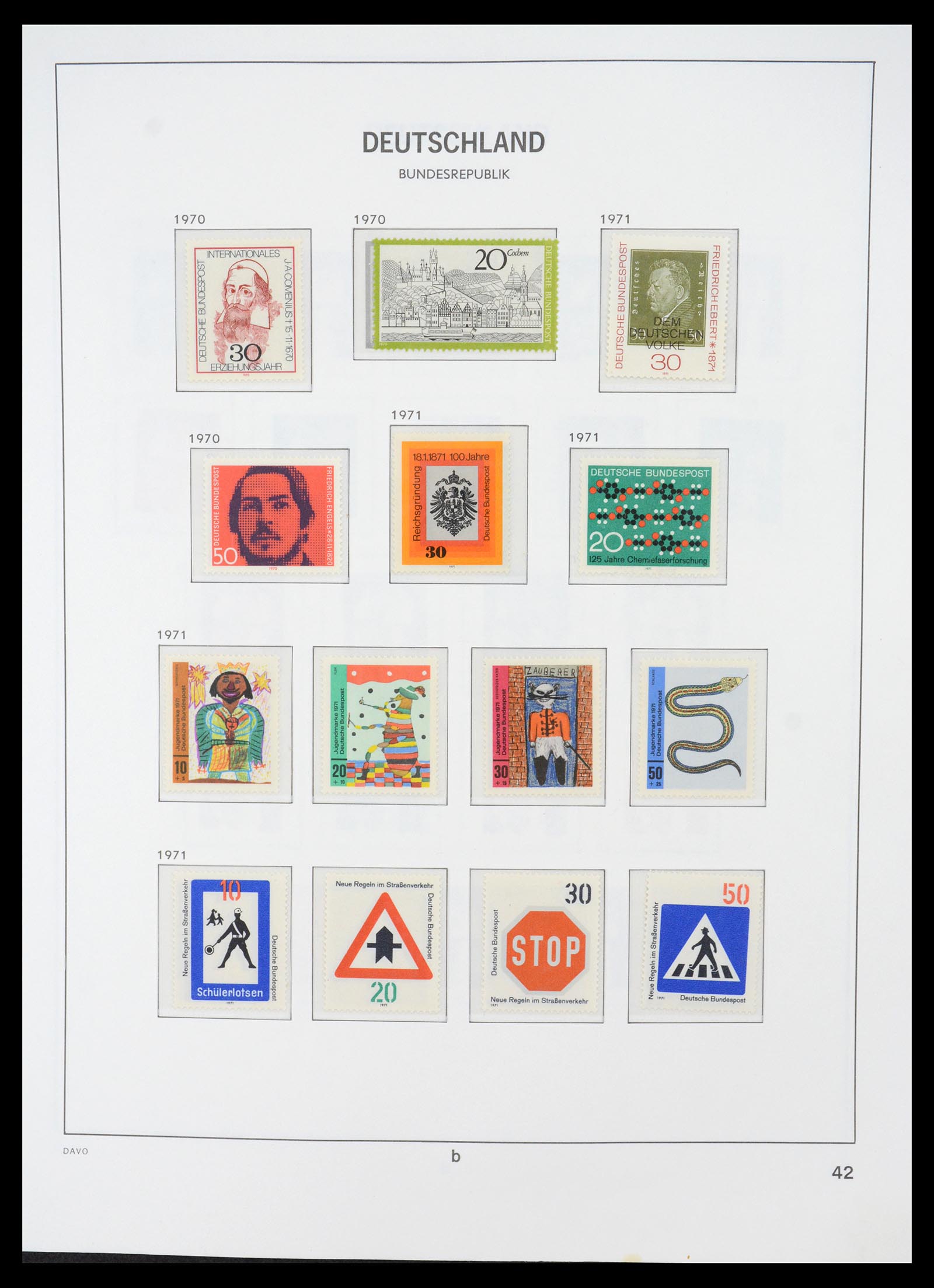 36387 043 - Postzegelverzameling 36387 Bundespost 1949-2007.