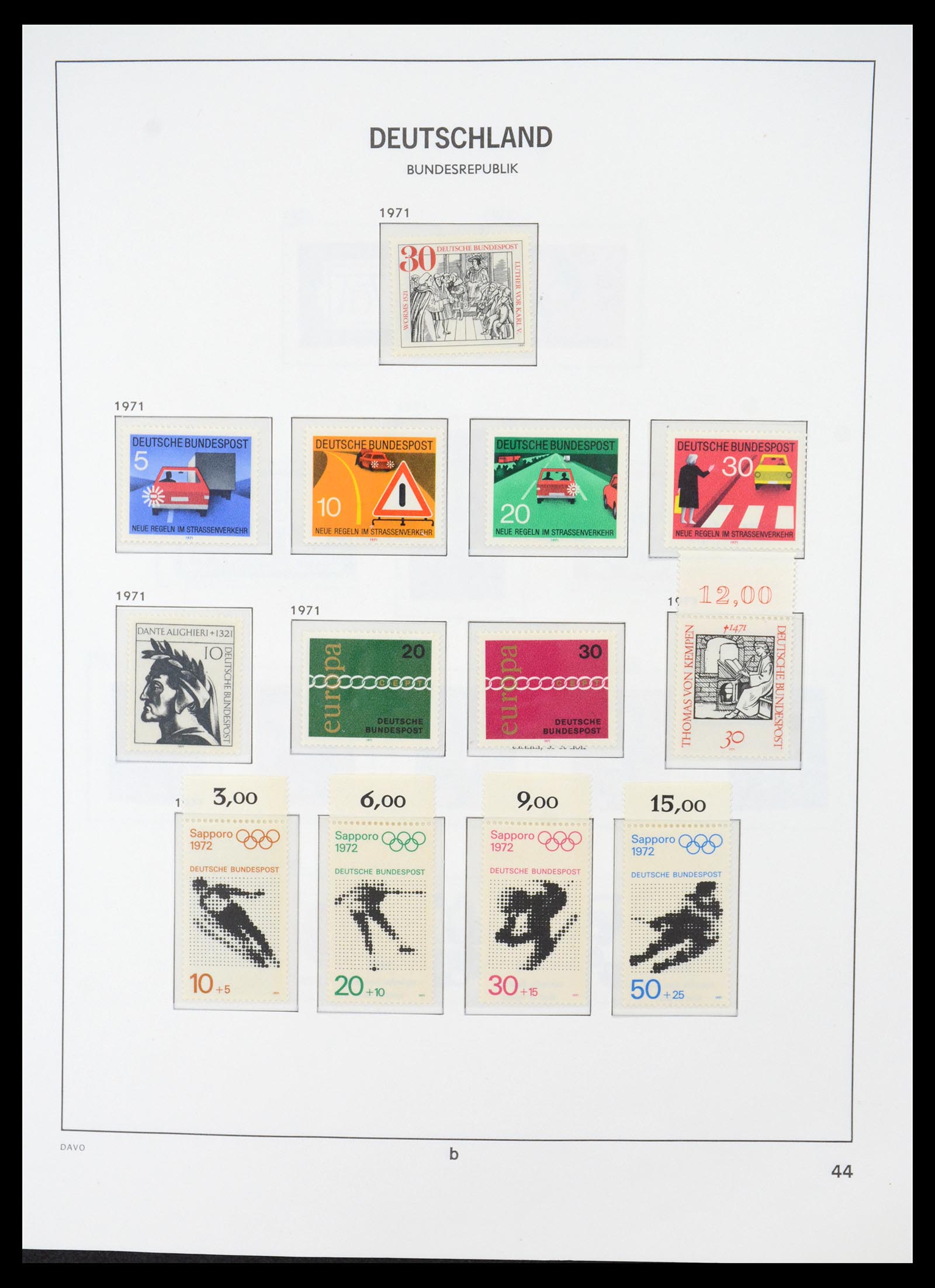 36387 045 - Postzegelverzameling 36387 Bundespost 1949-2007.