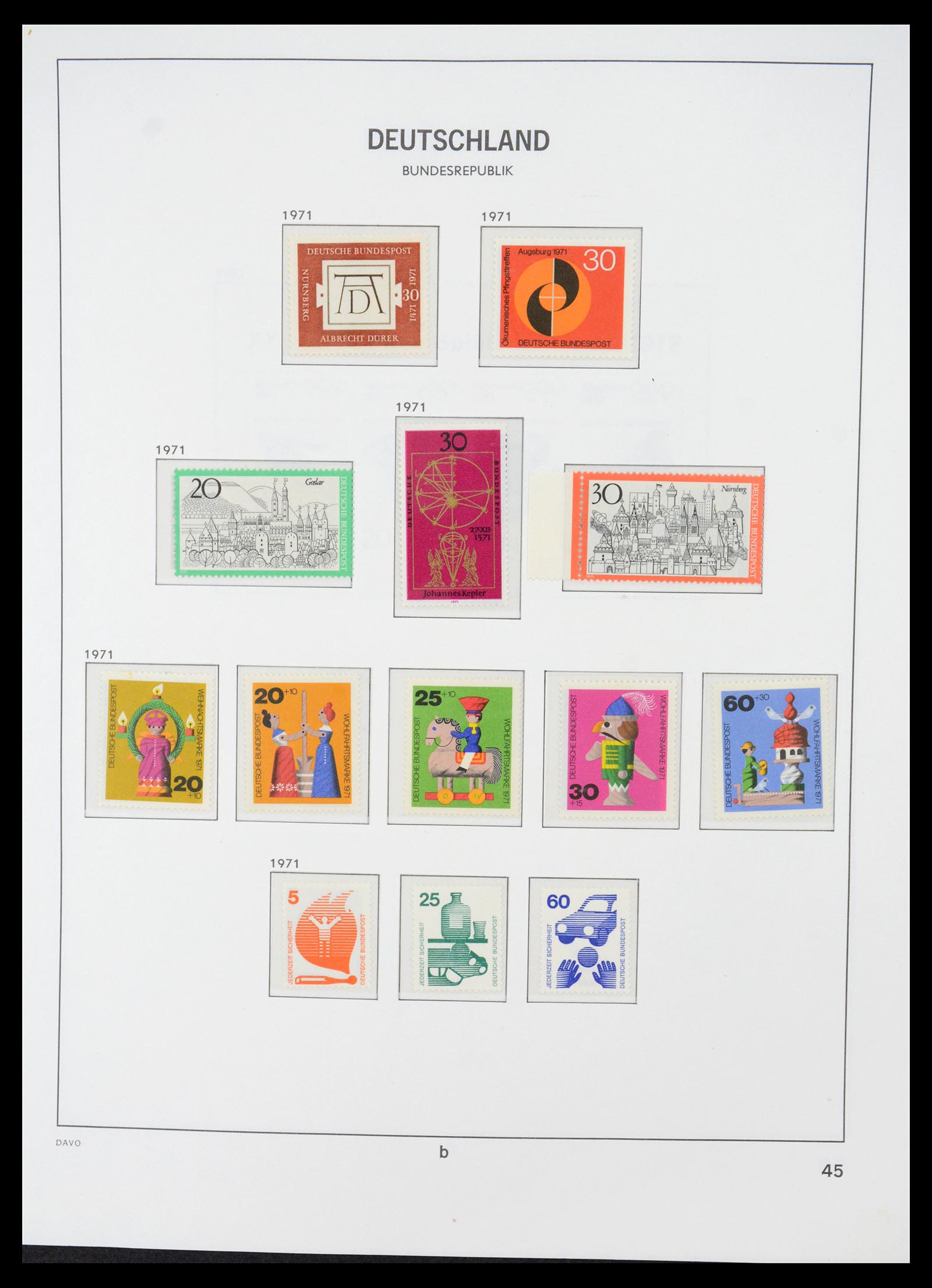 36387 046 - Postzegelverzameling 36387 Bundespost 1949-2007.