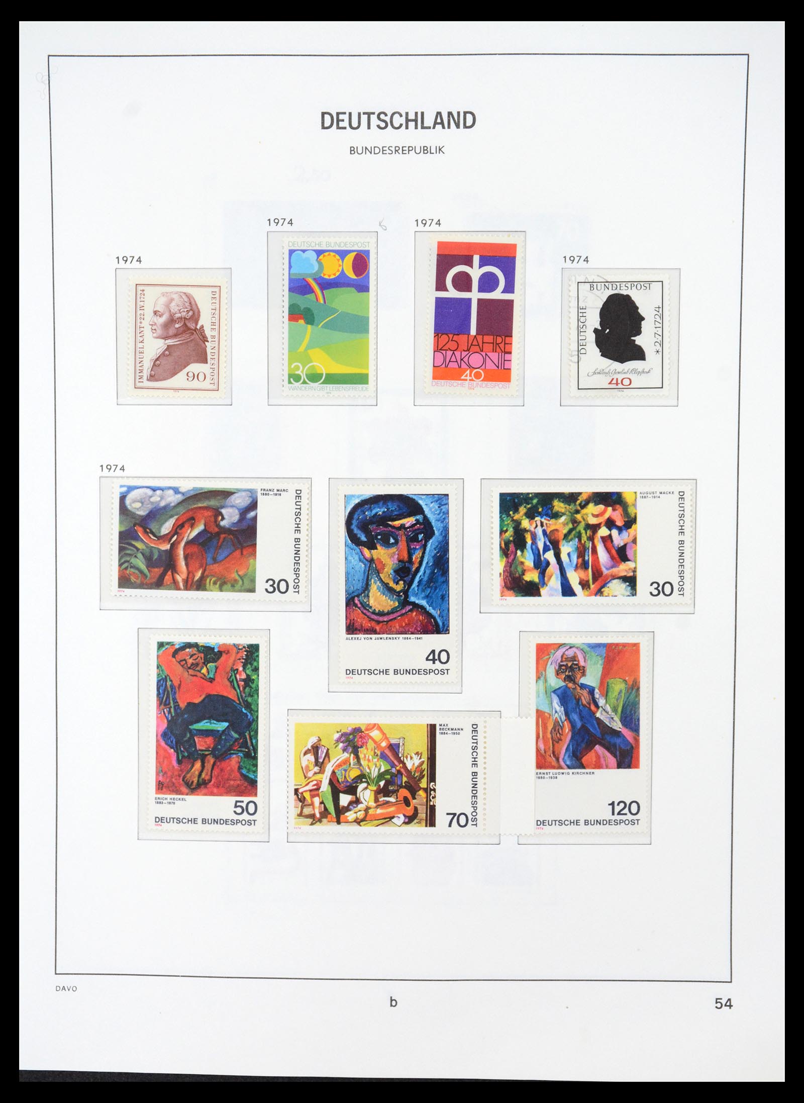 36387 057 - Postzegelverzameling 36387 Bundespost 1949-2007.