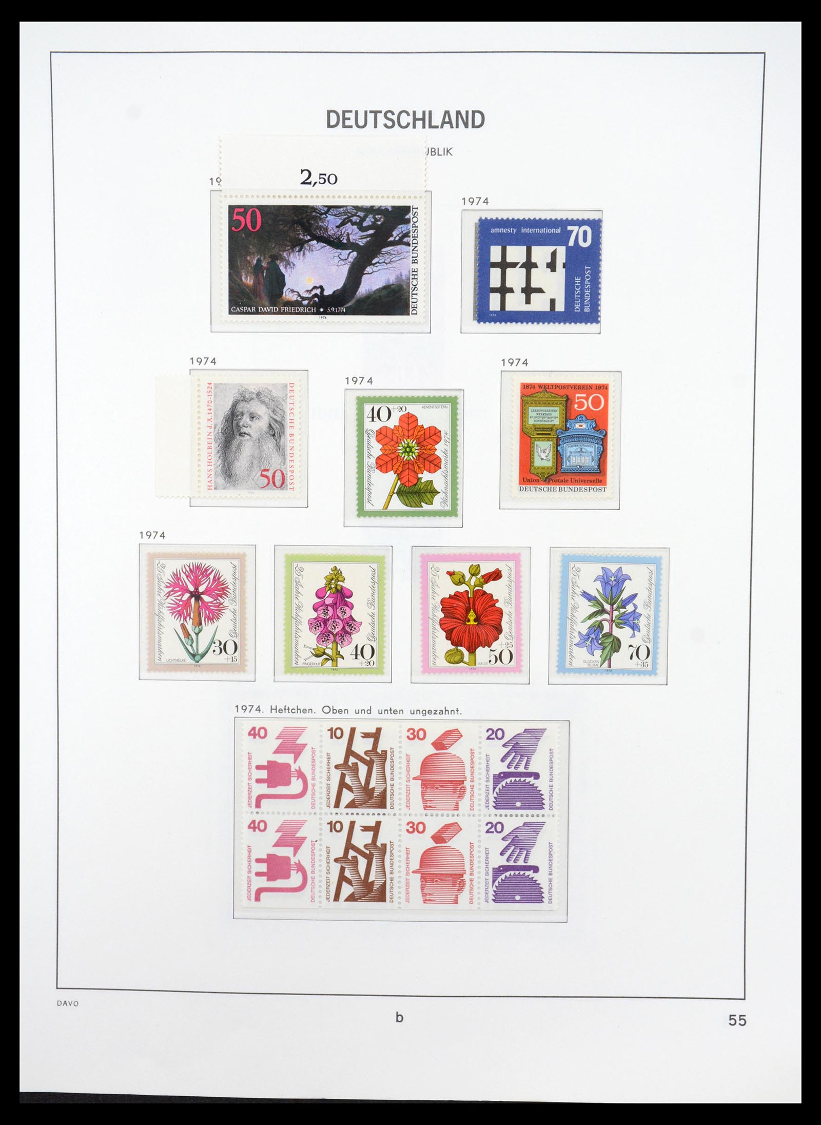 36387 058 - Postzegelverzameling 36387 Bundespost 1949-2007.