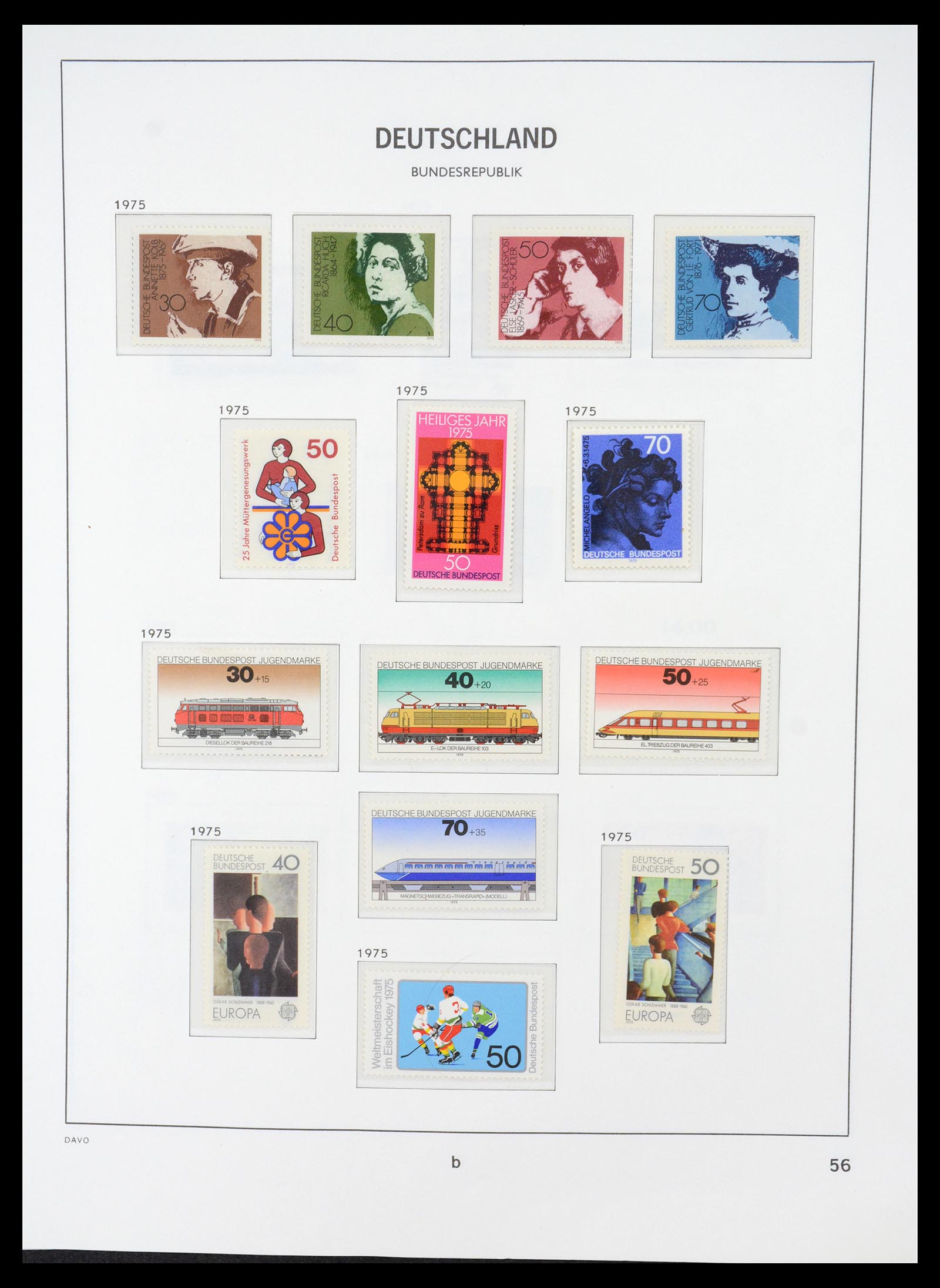36387 060 - Postzegelverzameling 36387 Bundespost 1949-2007.
