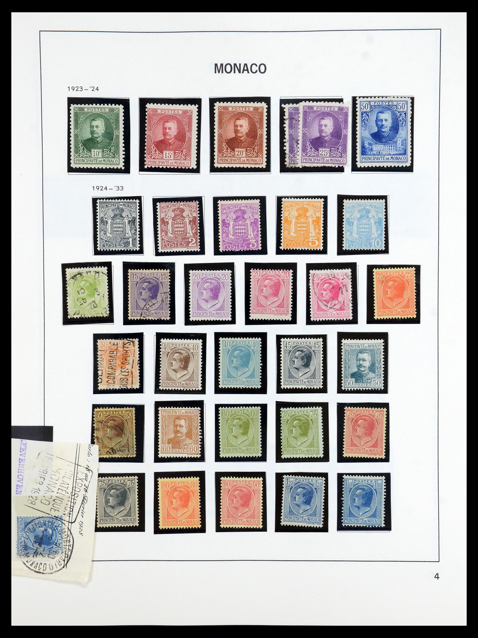 36389 004 - Postzegelverzameling 36389 Monaco 1885-2005.