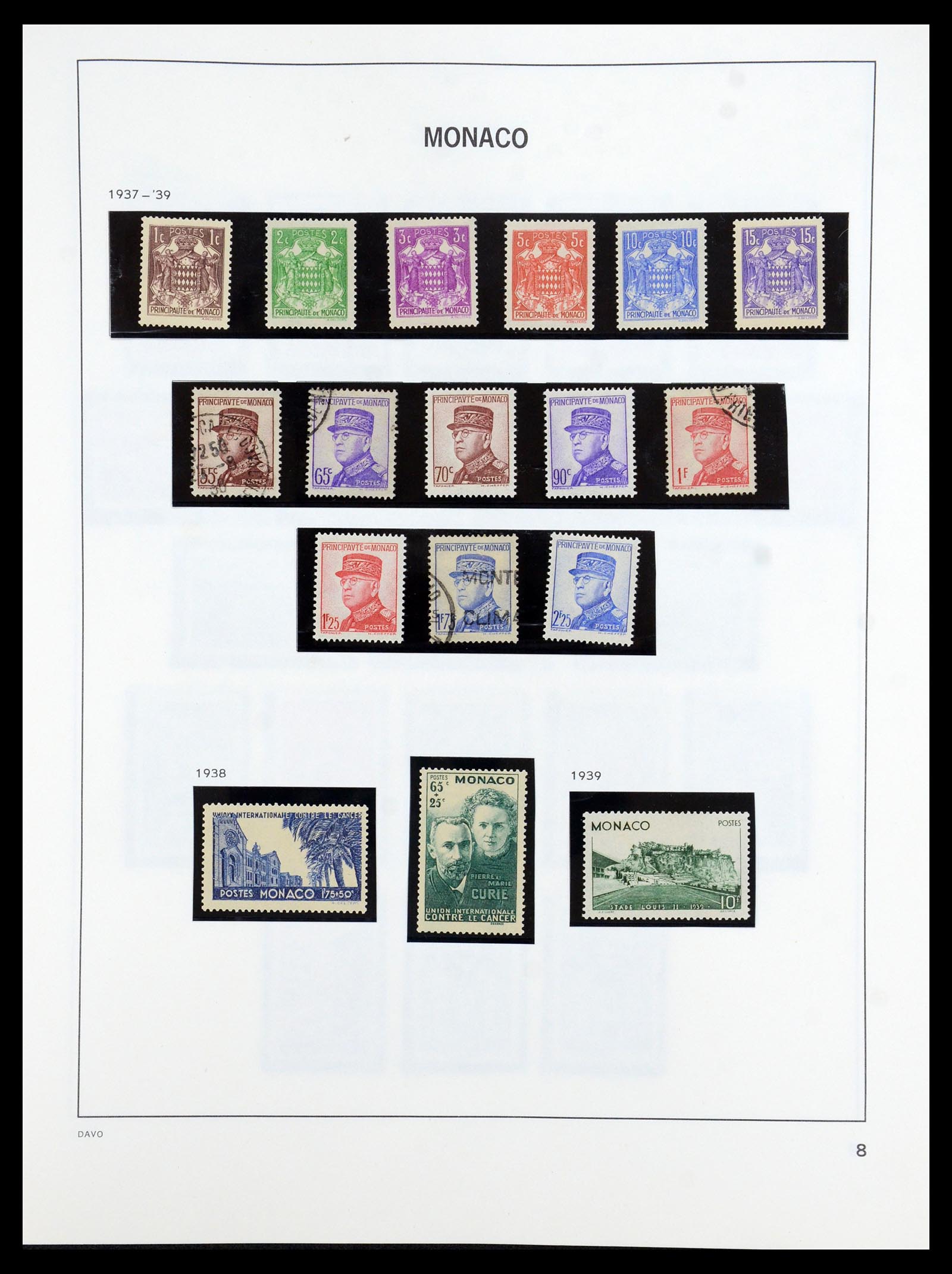 36389 008 - Stamp collection 36389 Monaco 1885-2005.