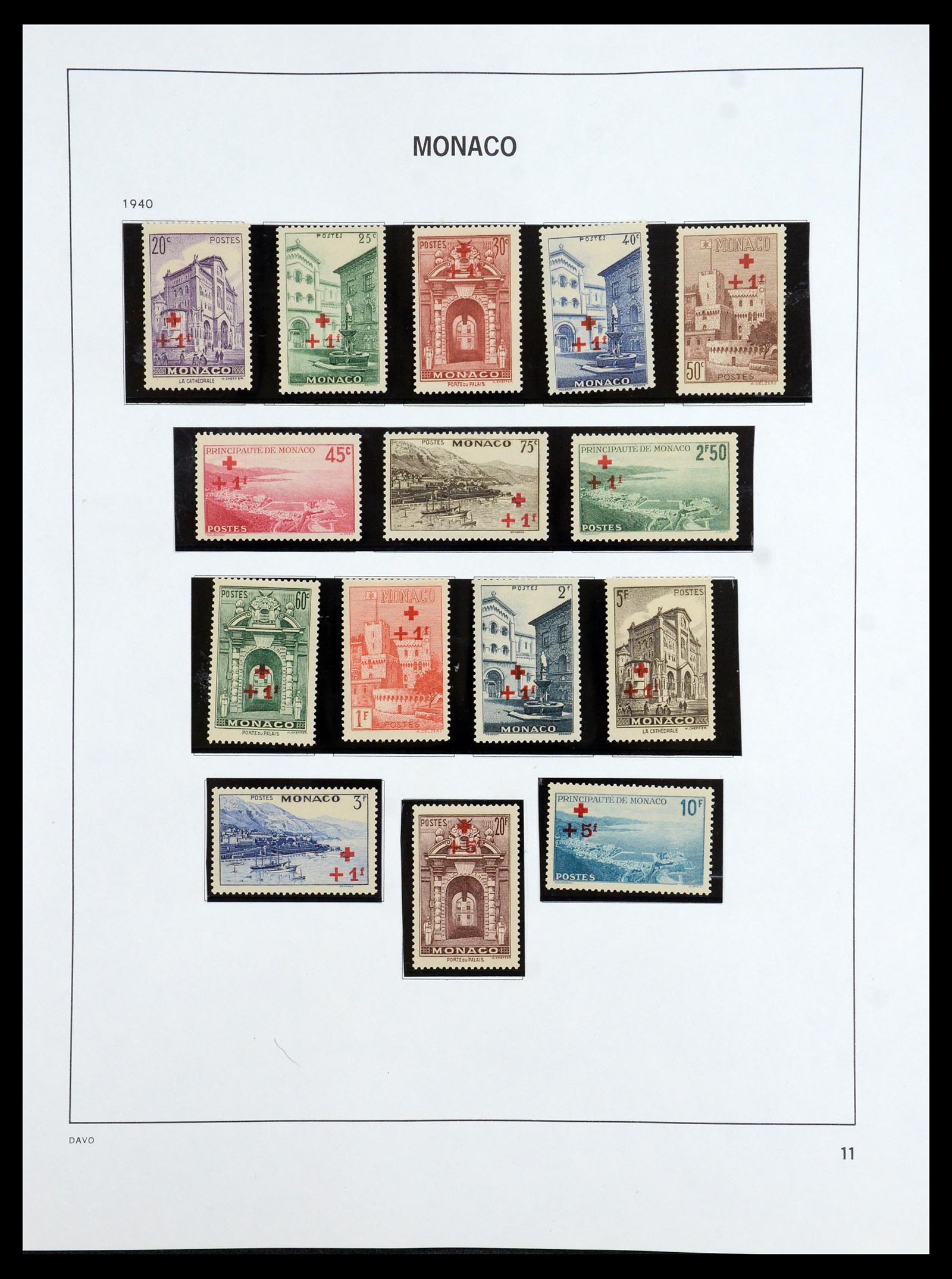 36389 011 - Postzegelverzameling 36389 Monaco 1885-2005.