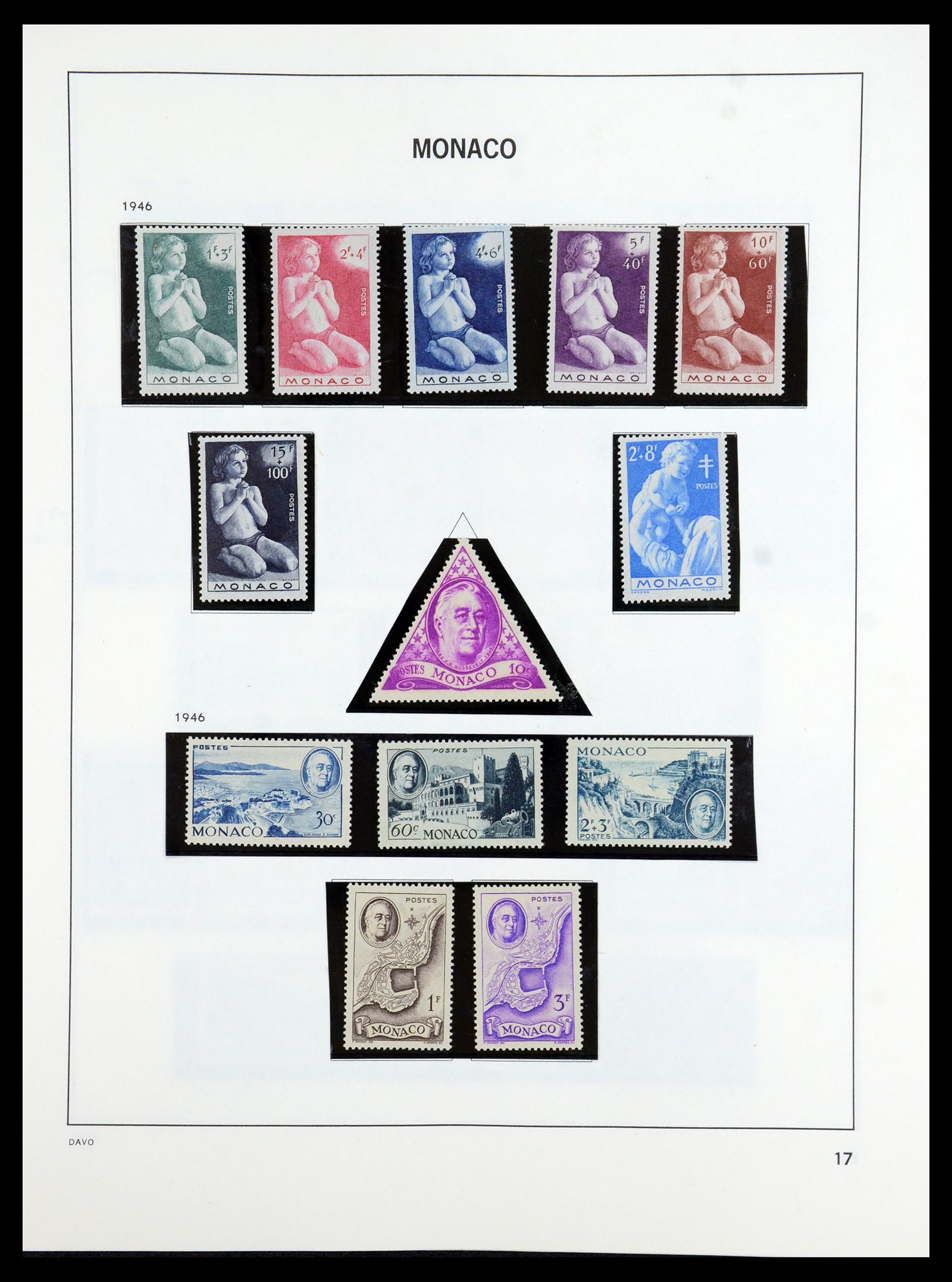 36389 017 - Postzegelverzameling 36389 Monaco 1885-2005.