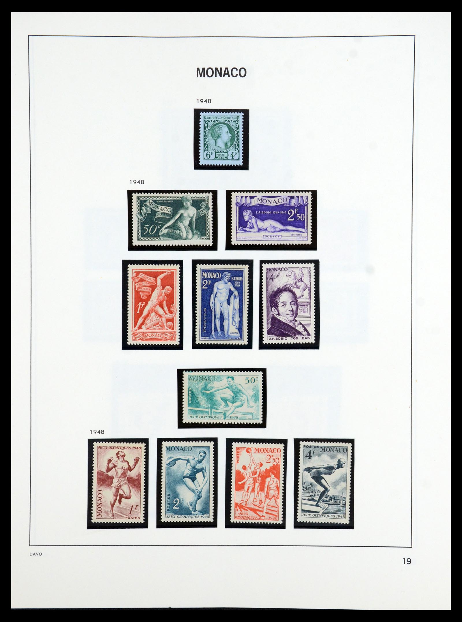 36389 019 - Postzegelverzameling 36389 Monaco 1885-2005.