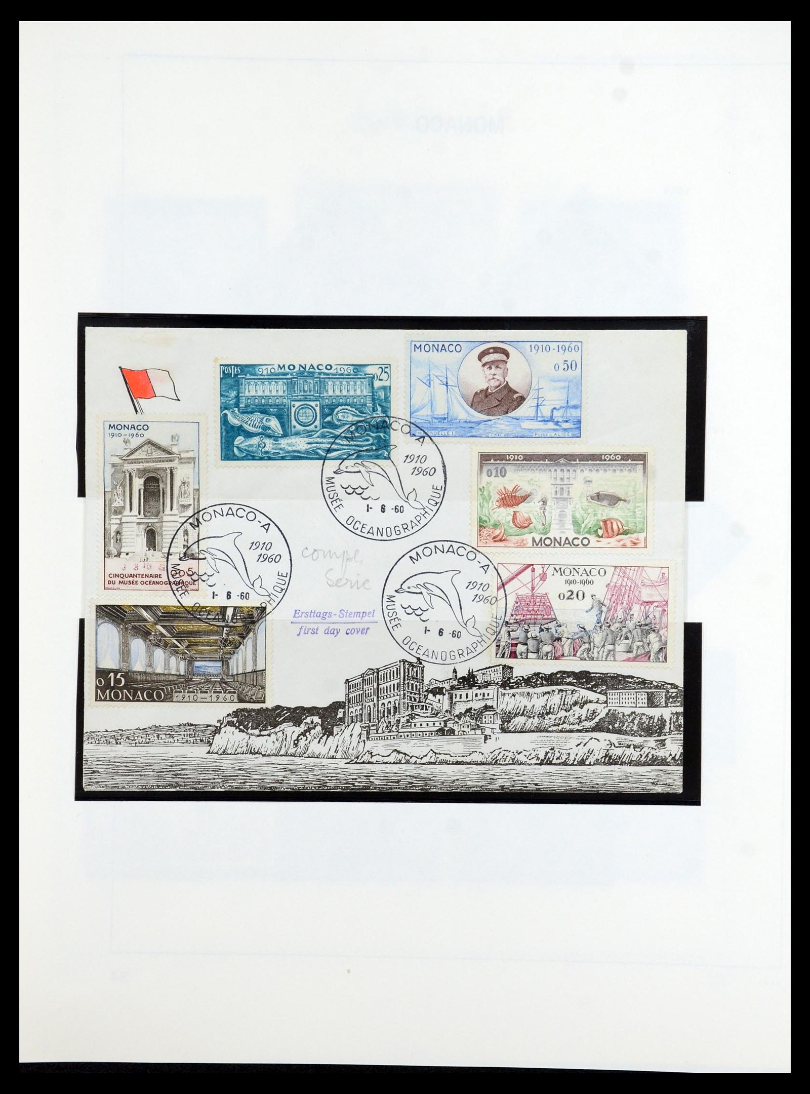 36389 035 - Postzegelverzameling 36389 Monaco 1885-2005.