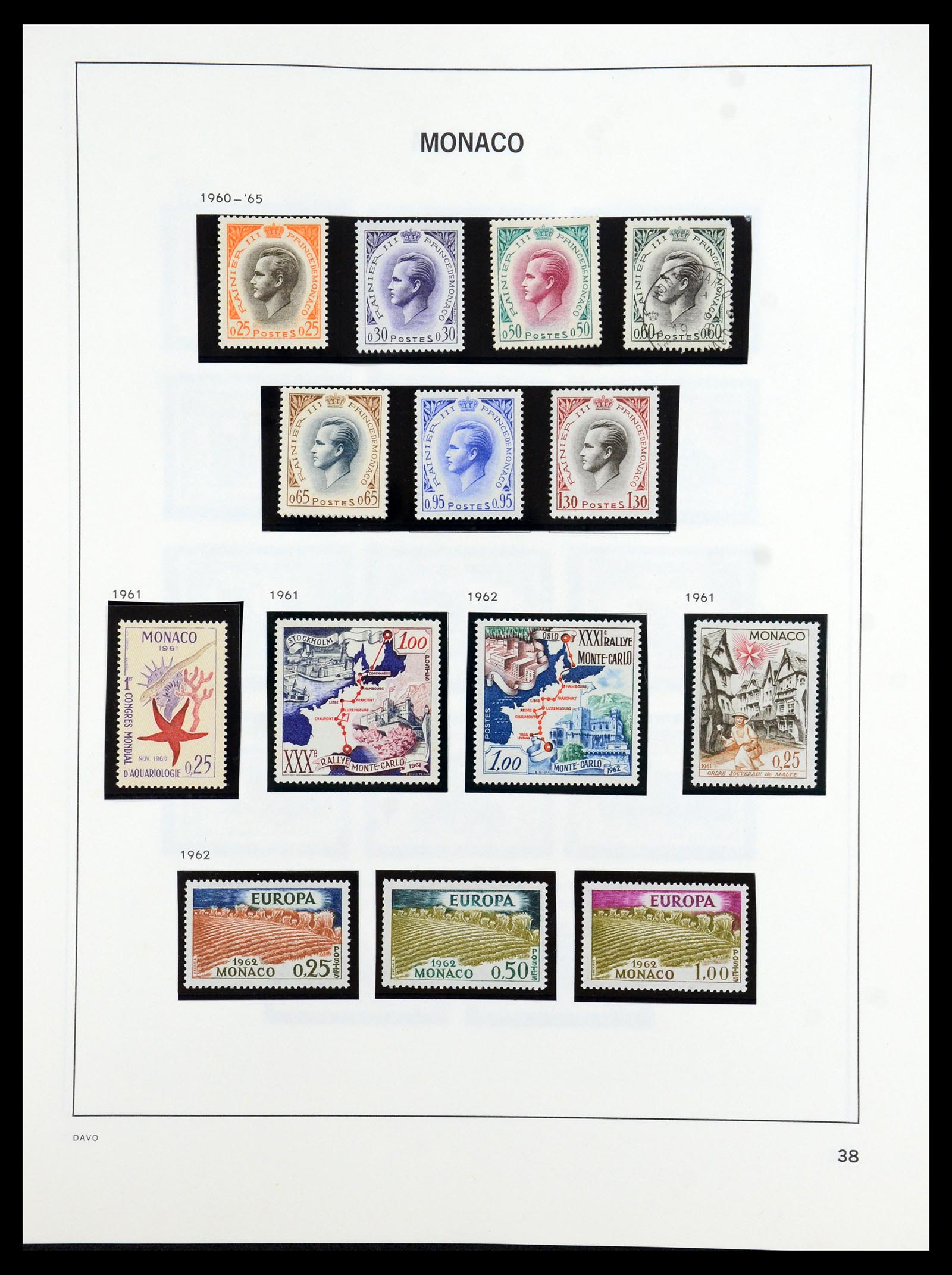 36389 039 - Postzegelverzameling 36389 Monaco 1885-2005.