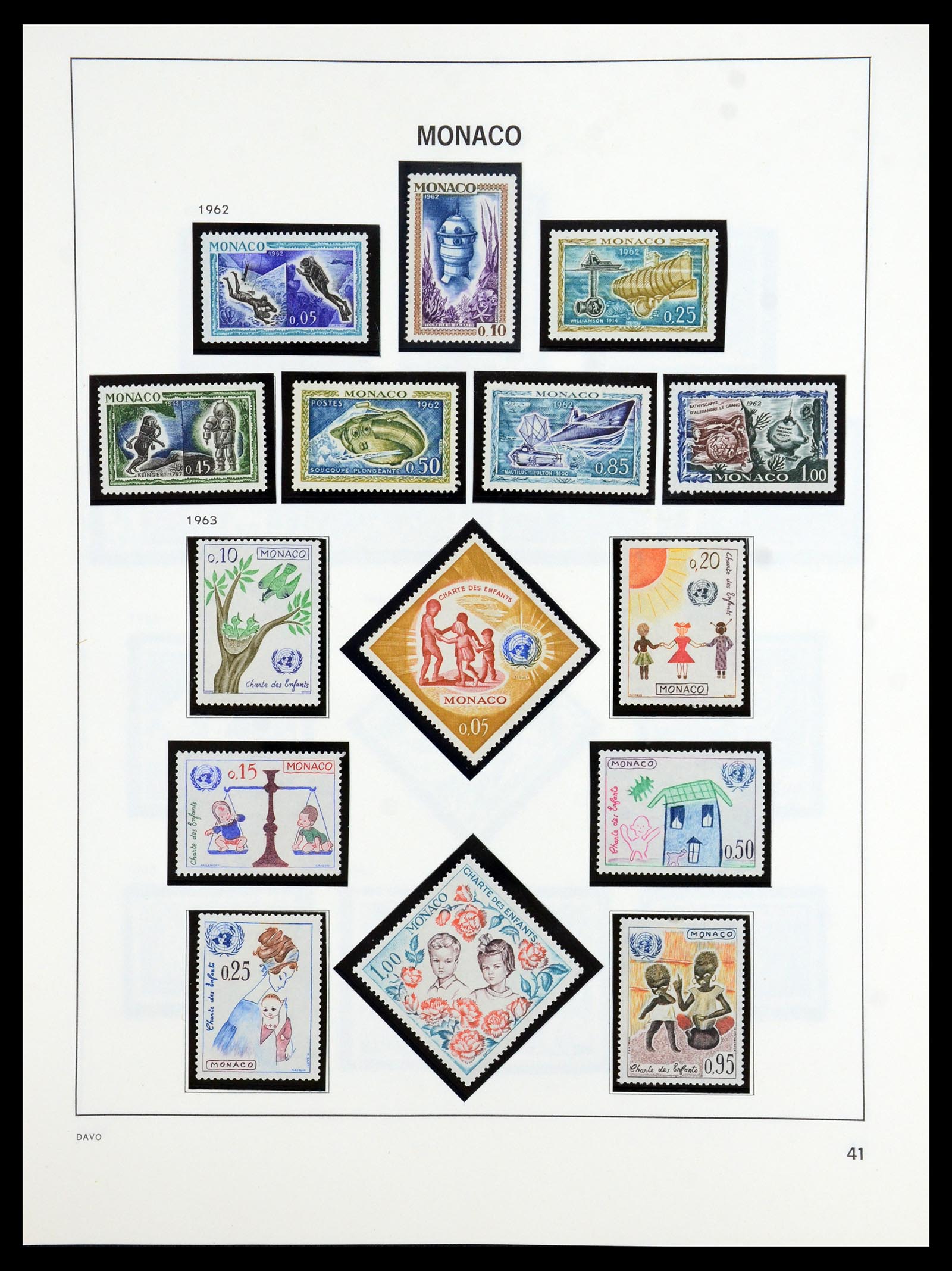 36389 042 - Postzegelverzameling 36389 Monaco 1885-2005.