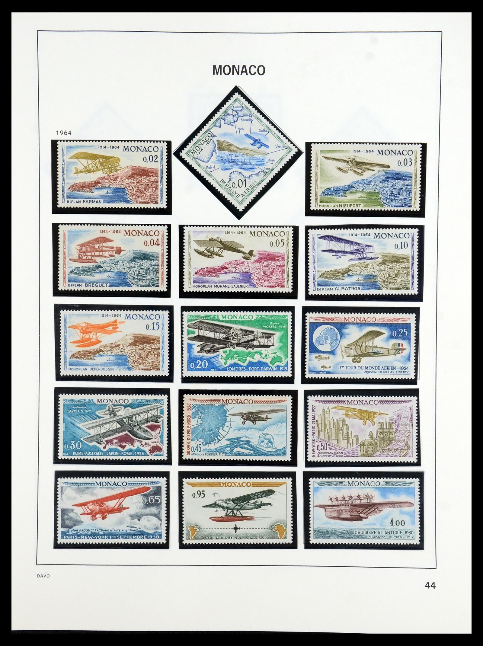 36389 045 - Postzegelverzameling 36389 Monaco 1885-2005.