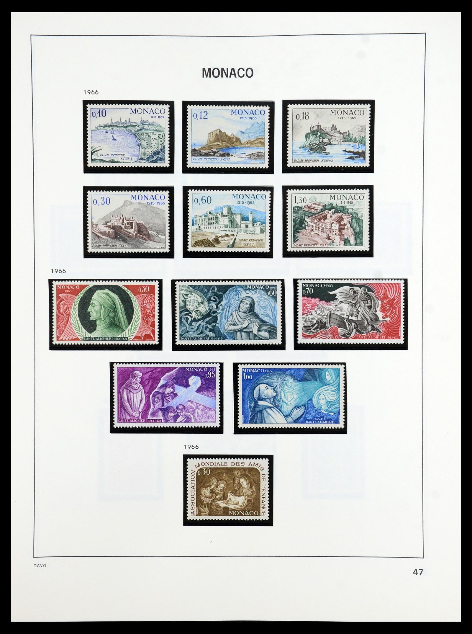 36389 048 - Postzegelverzameling 36389 Monaco 1885-2005.