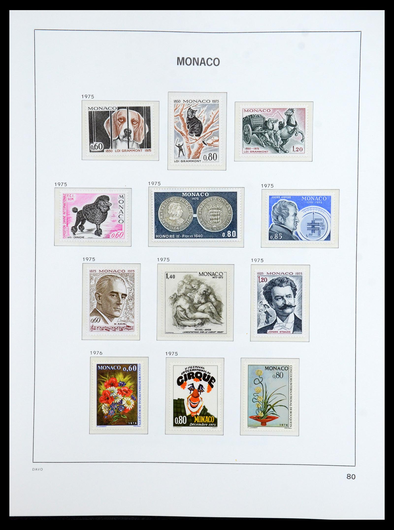 36389 066 - Postzegelverzameling 36389 Monaco 1885-2005.