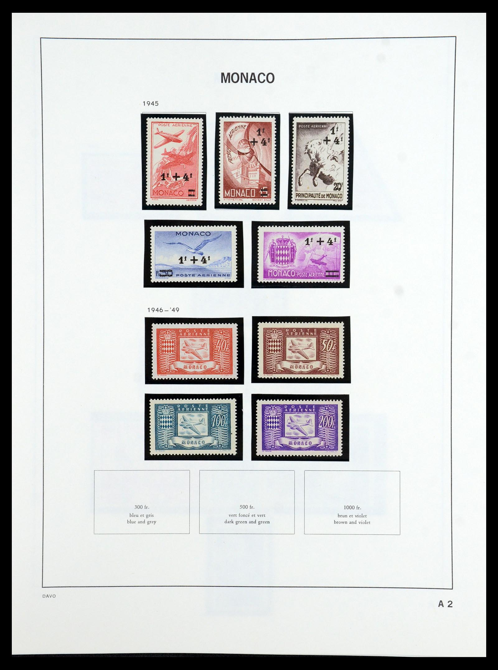 36389 068 - Postzegelverzameling 36389 Monaco 1885-2005.