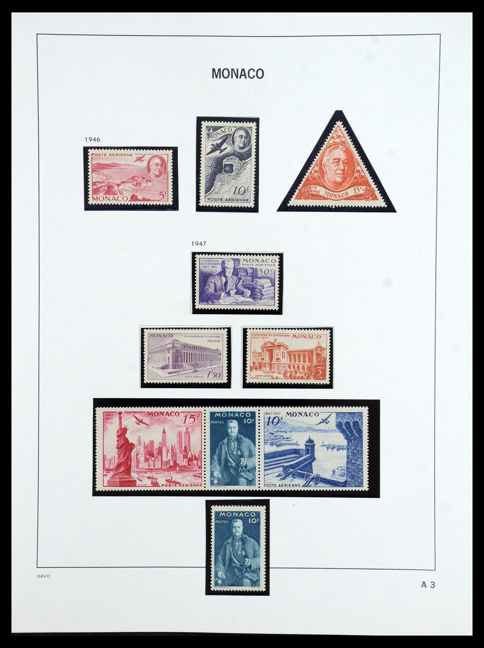 36389 069 - Postzegelverzameling 36389 Monaco 1885-2005.